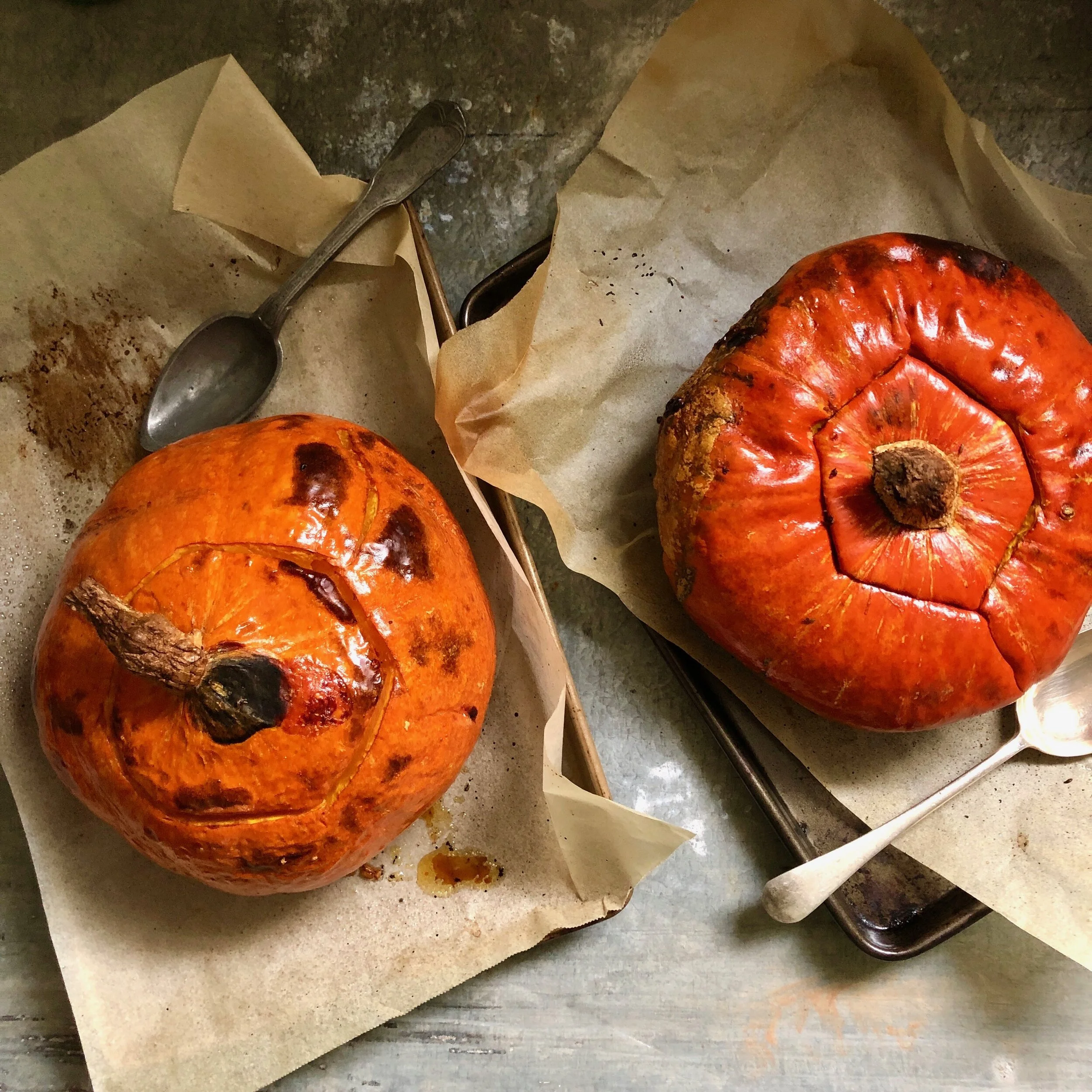 STUFFED PUMPKINS – TWO WAYS