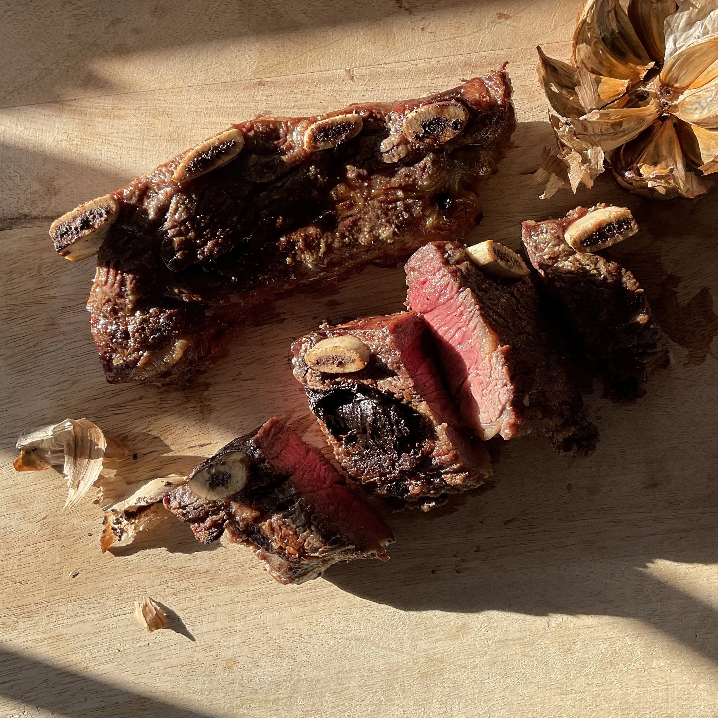 ASADO BEEF RIBS WITH CHIMICHURRI 
