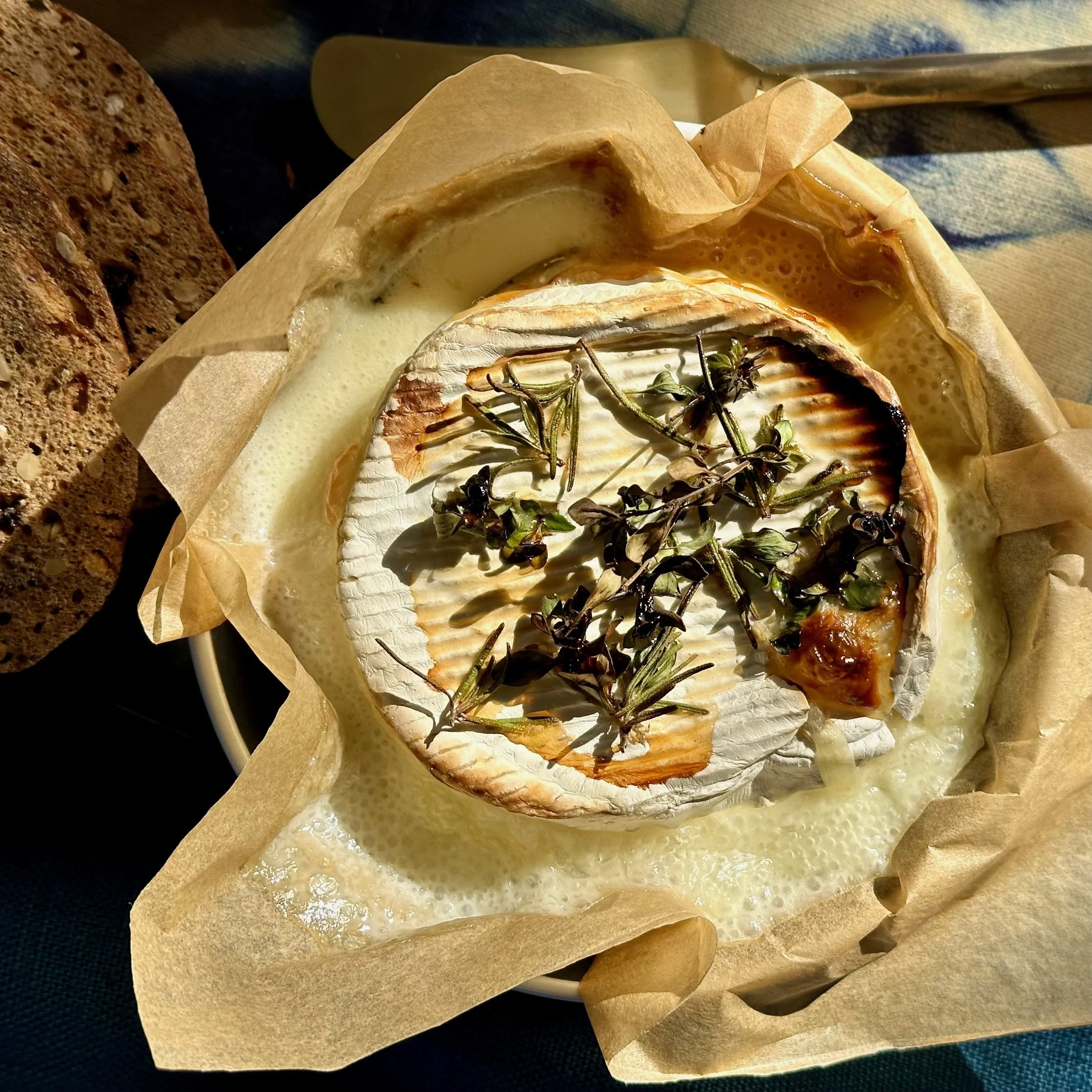 BAKED CILIA WITH HONEY, HERBS &amp; VERJUICE