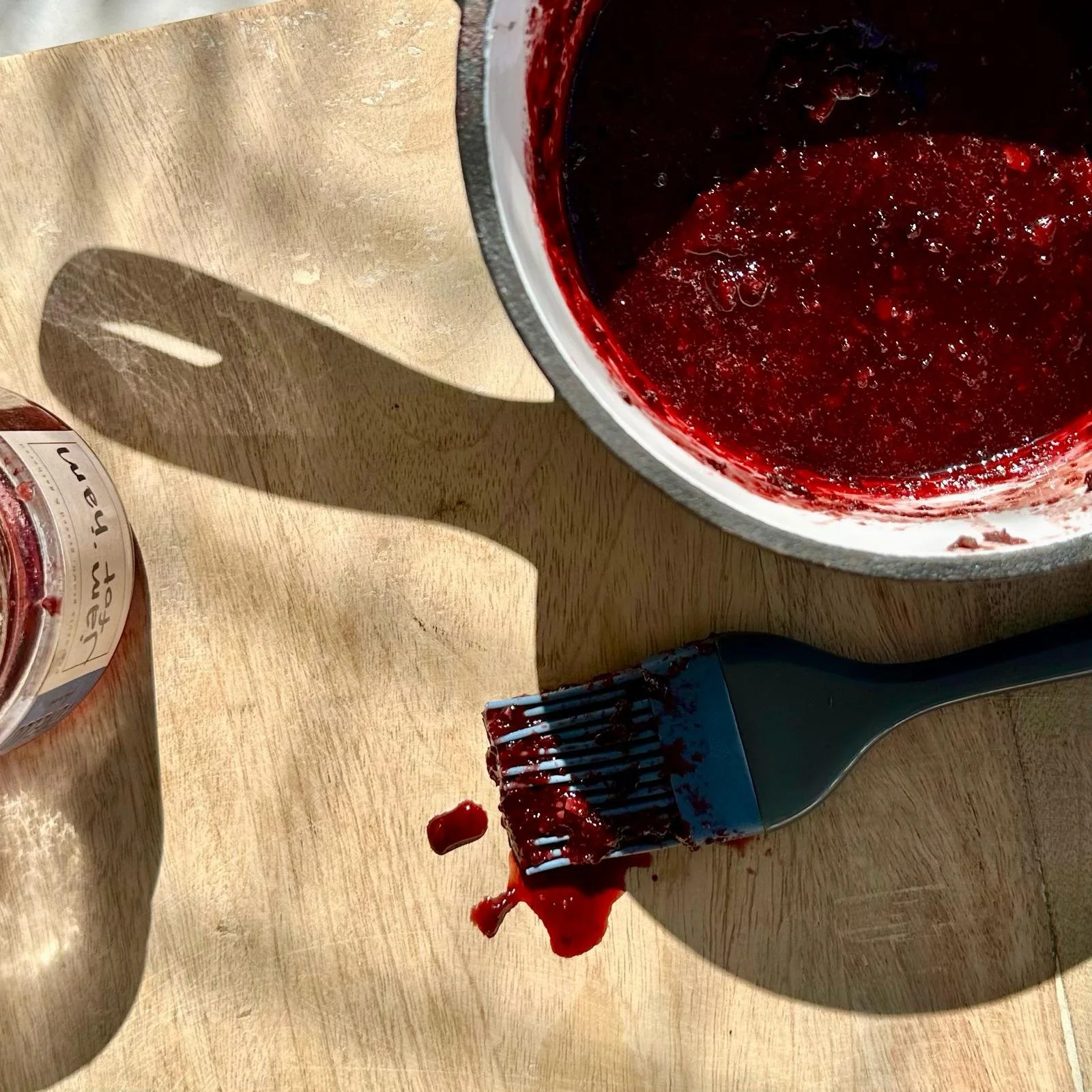 CHRISTMAS HAM GLAZE (with our 'Jam for Ham') 