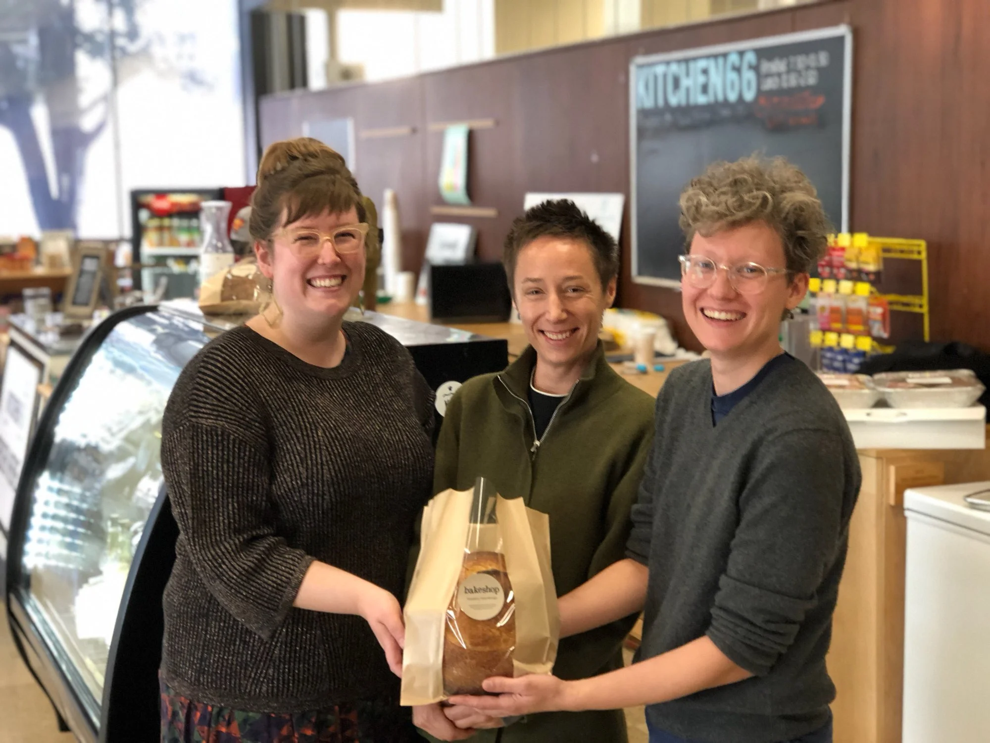 Emily Landry, Morgan Barkley & Emily Price of Bakeshop.