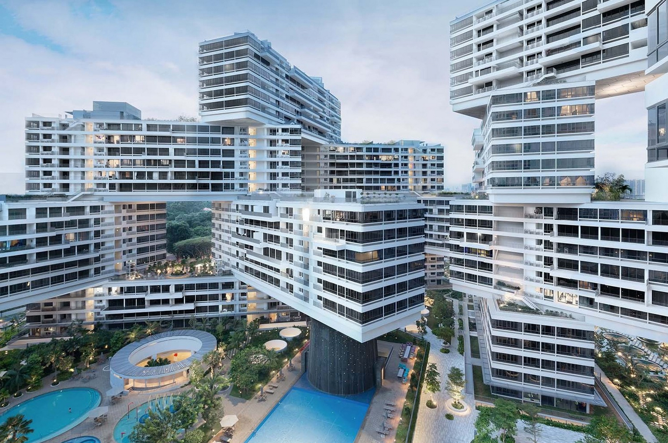 The Interlace. Imagen © Iwan Baan