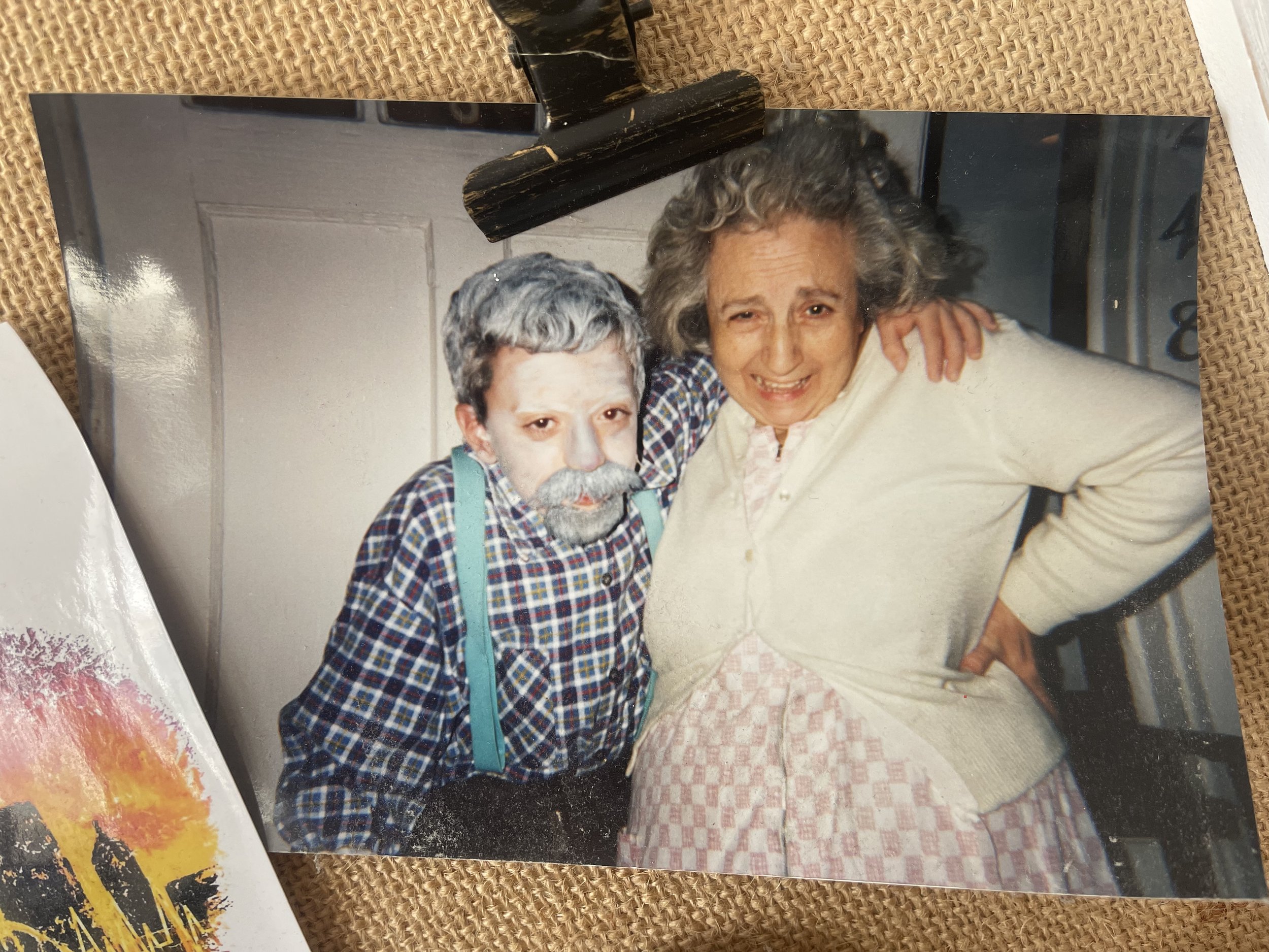Dakota and her grandmother on Halloween.jpeg
