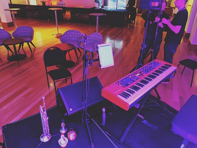 Our intimate duo setup ready for performance!
.
.
.
#melbourneentertainment #melbourne #livemusic #musician #entertainment #entertainer #melbournemusicscene #melbournemusic #melbourneband #melbournejazz #jazz #jazzband #jazzduo #melbourneart #melbour