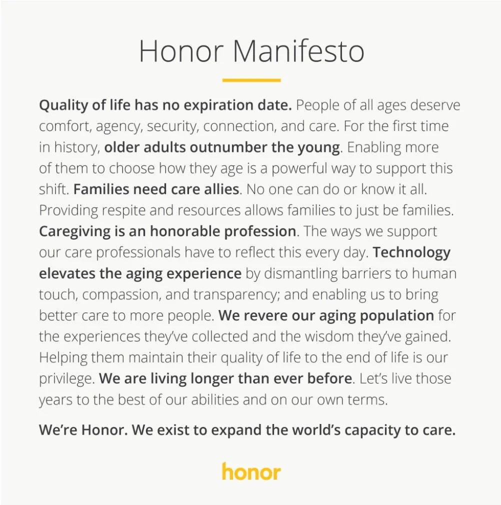 Honor Manifesto
