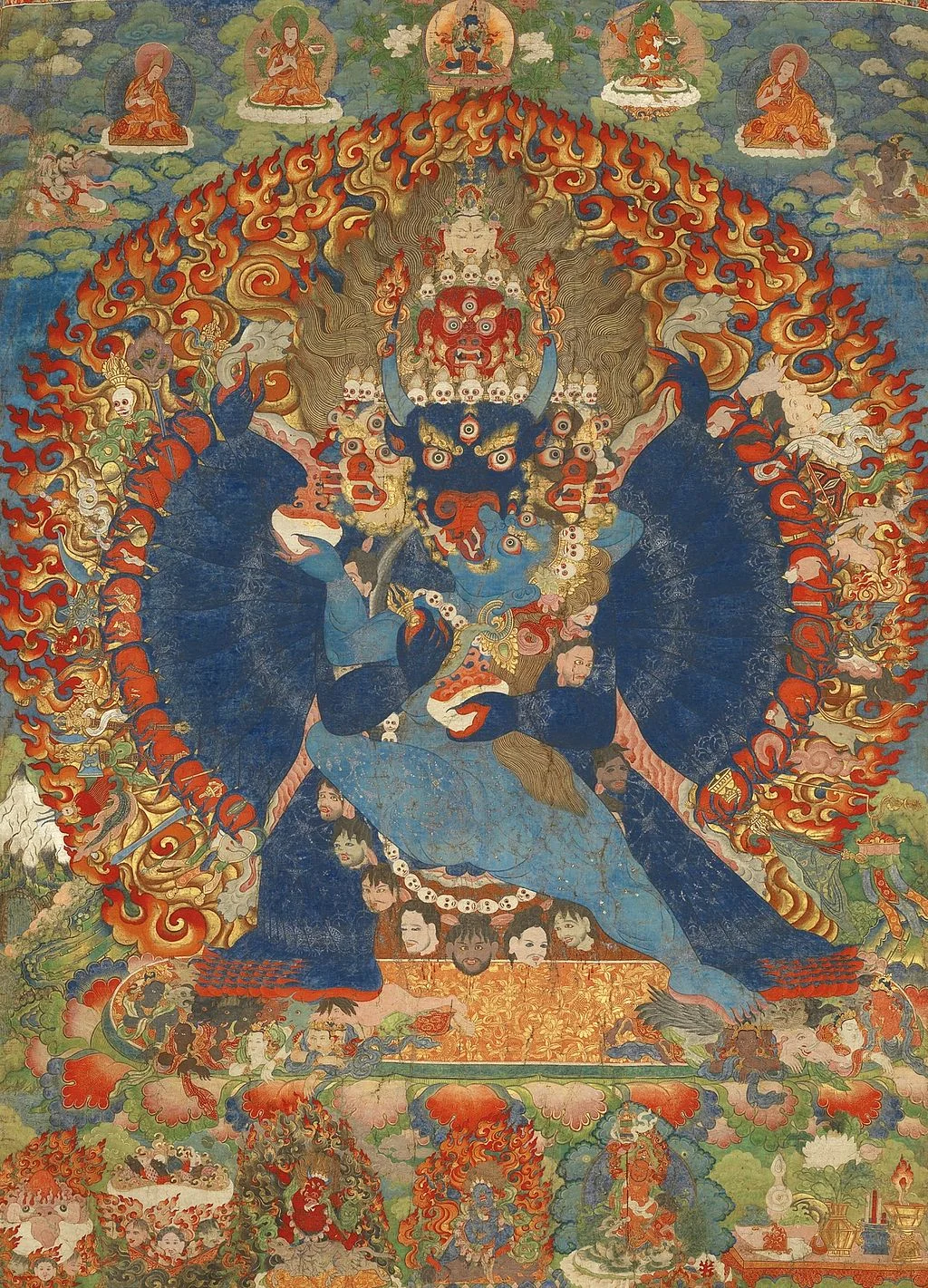 Thangka_Depicting_Vajrabhairava,_ca._1740