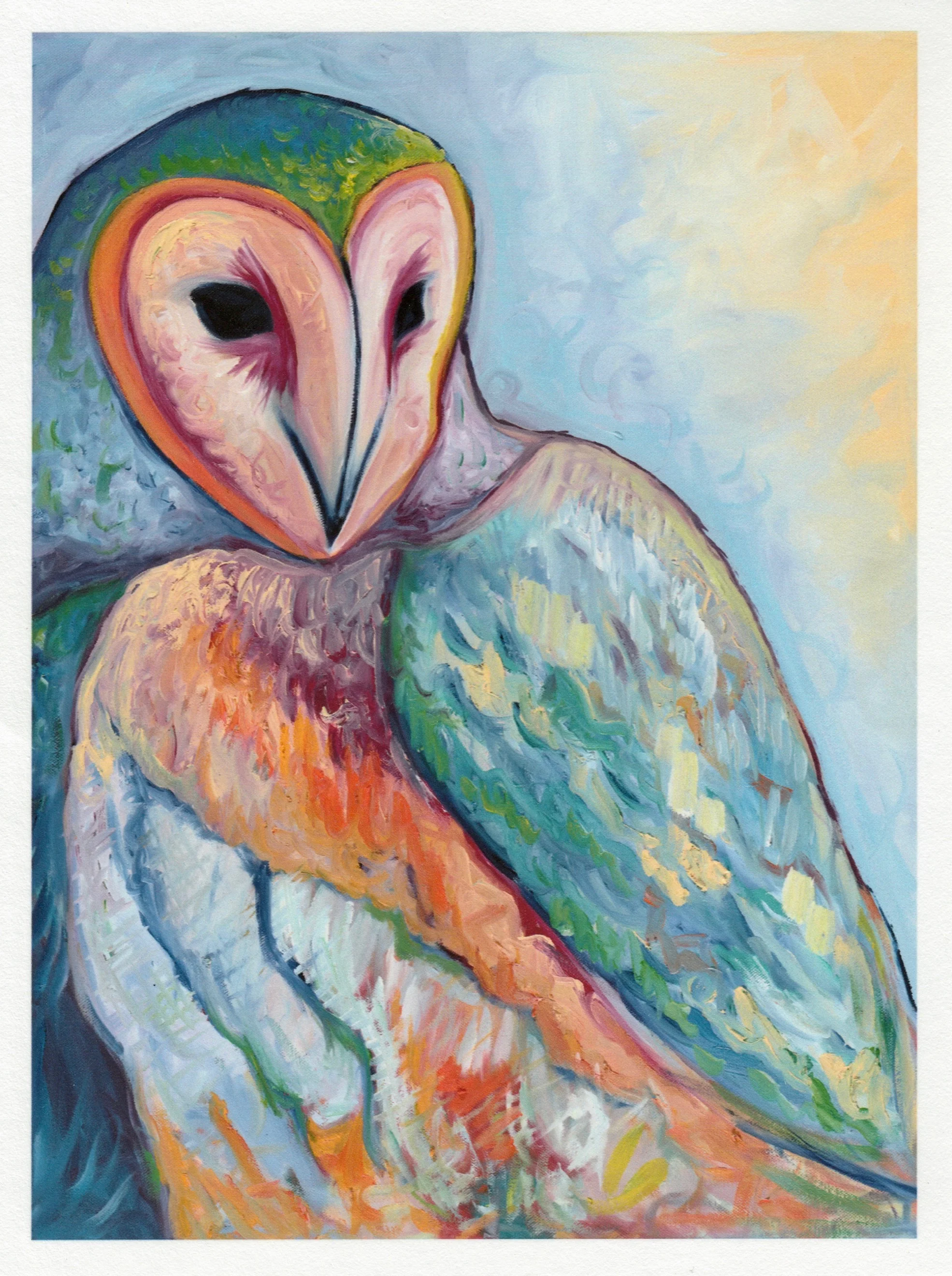 Giclée Snowy Owl Print