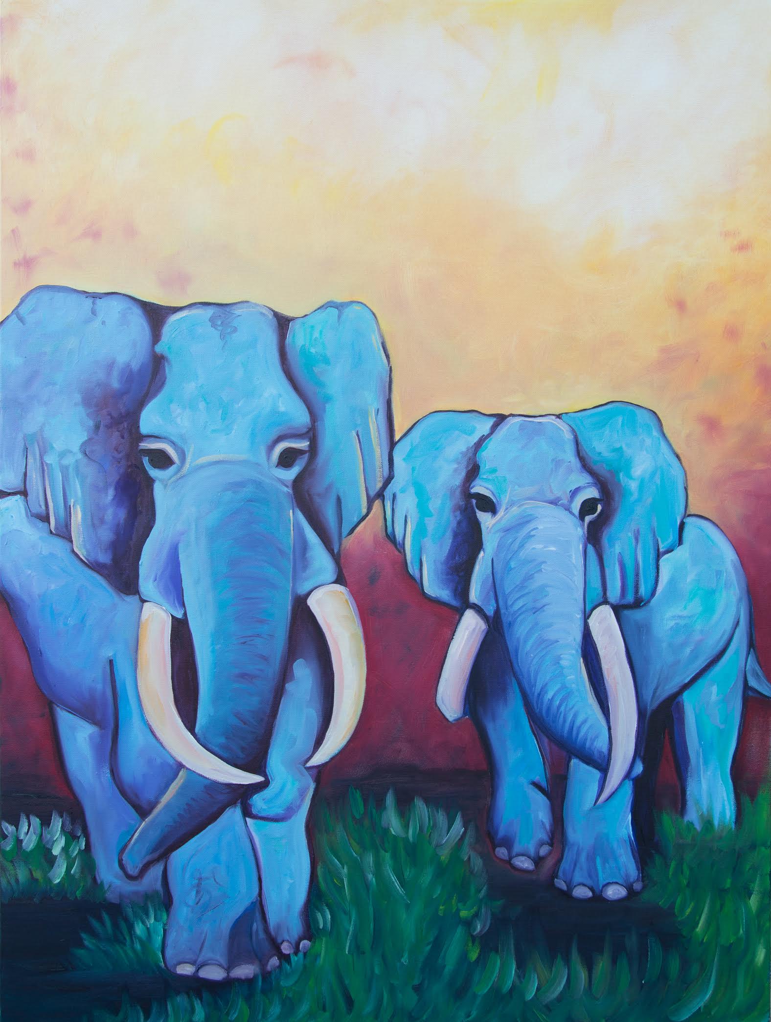 Giclée Elephant Print