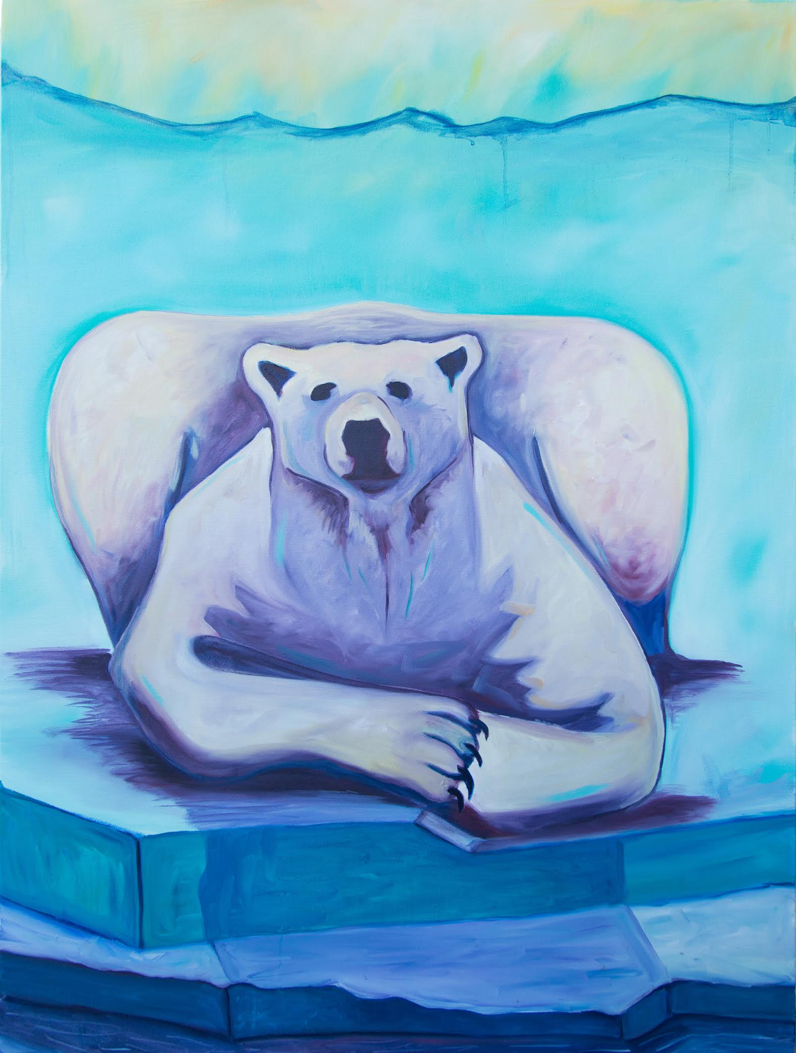 Giclée Polar Bear Print