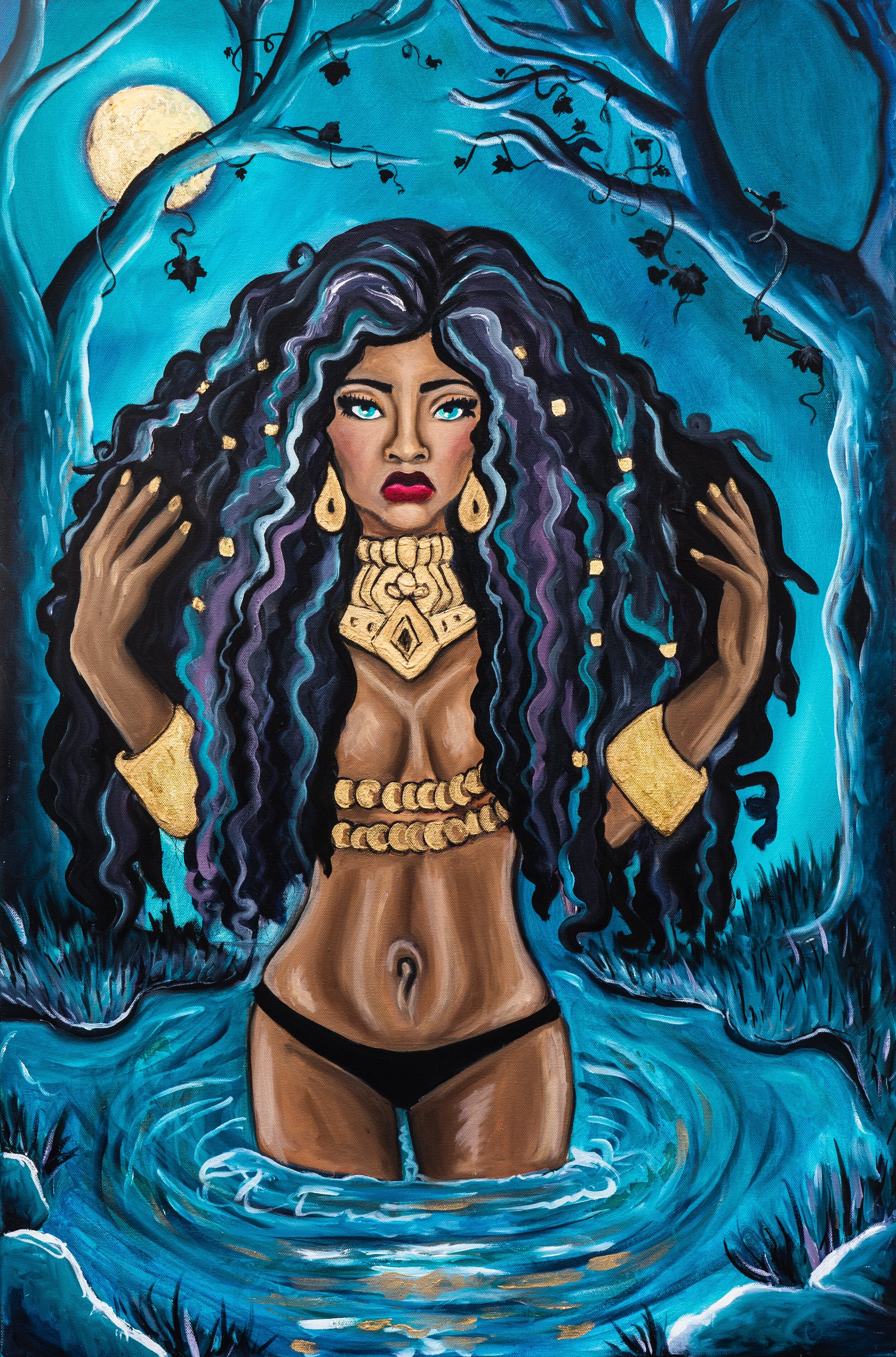 Lady of the Nile Giclée Print 