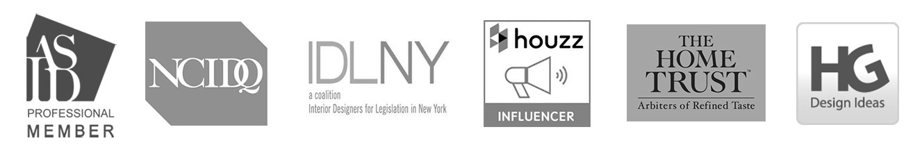 Affiliations of Design Concepts Interiors, including ASID and NCIDQ