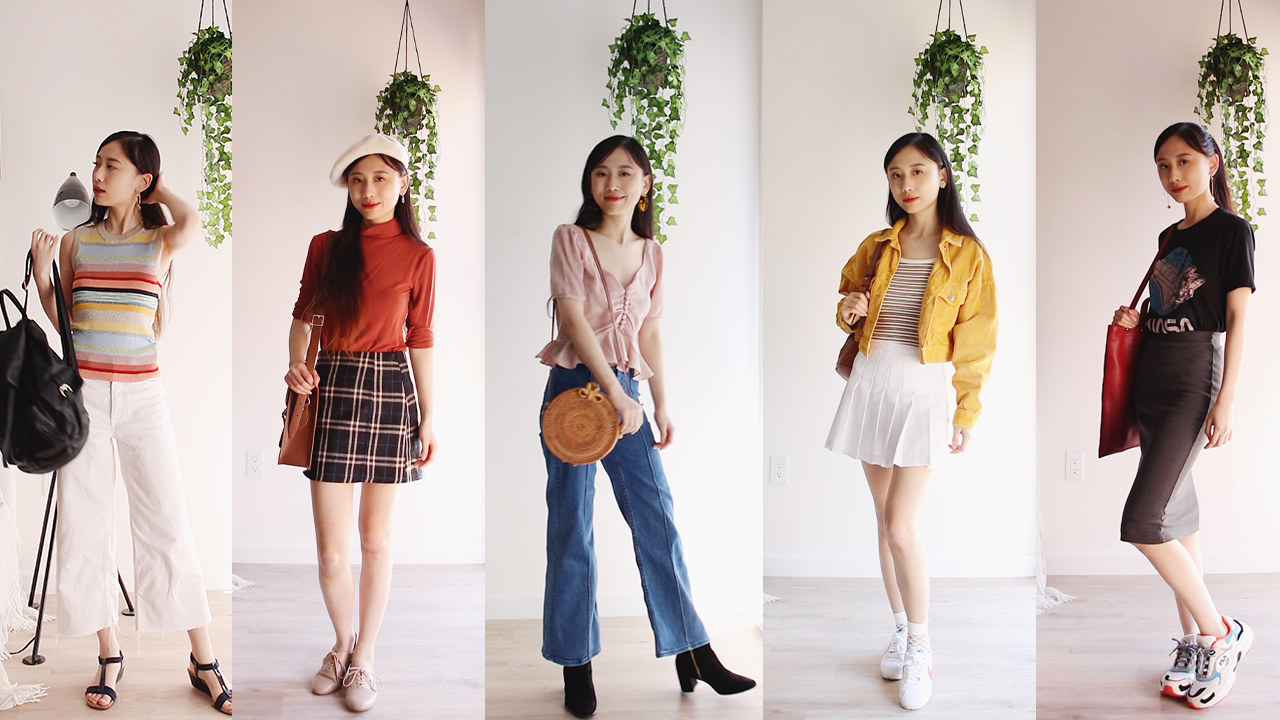 5 Back to school outfits