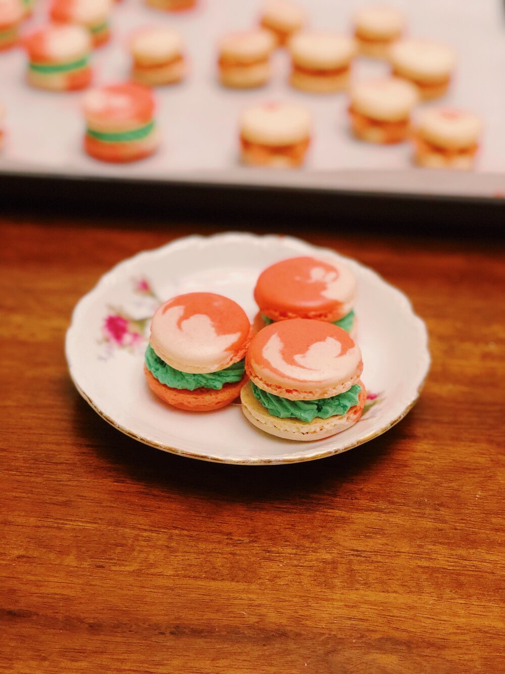 Christmas Macarons