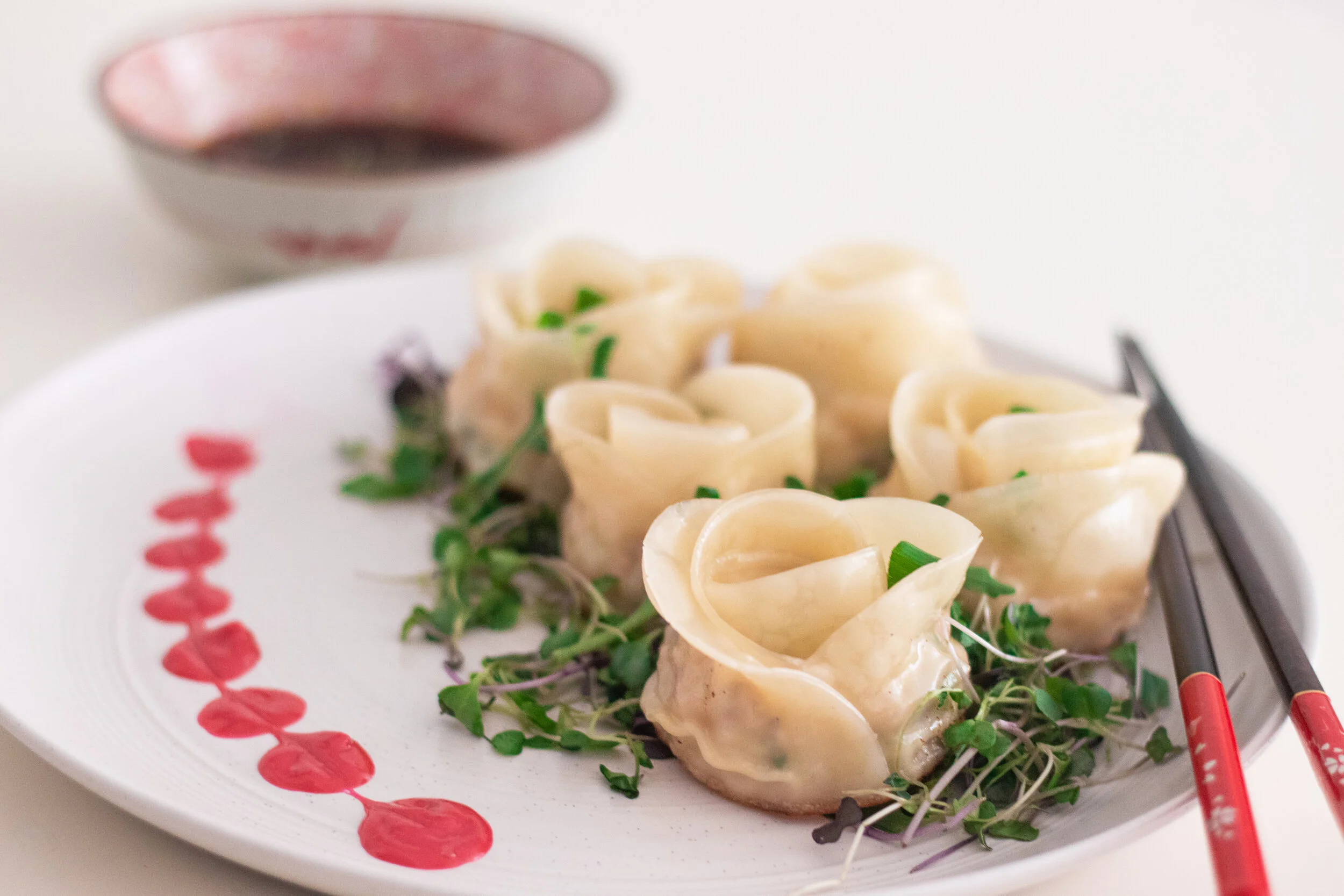 Valentine's Day Dim Sum Rose dumplings — Cinder Block