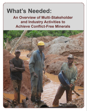 What's Needed: An Overview of Multi-Stakeholder and Industry Activities to Achieve Conflict-Free Minerals 