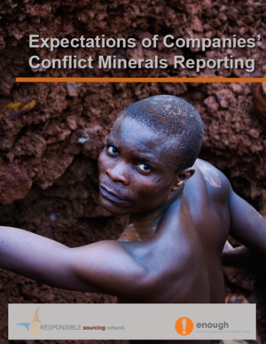 Expectations for Companies' Conflict Minerals Reporting