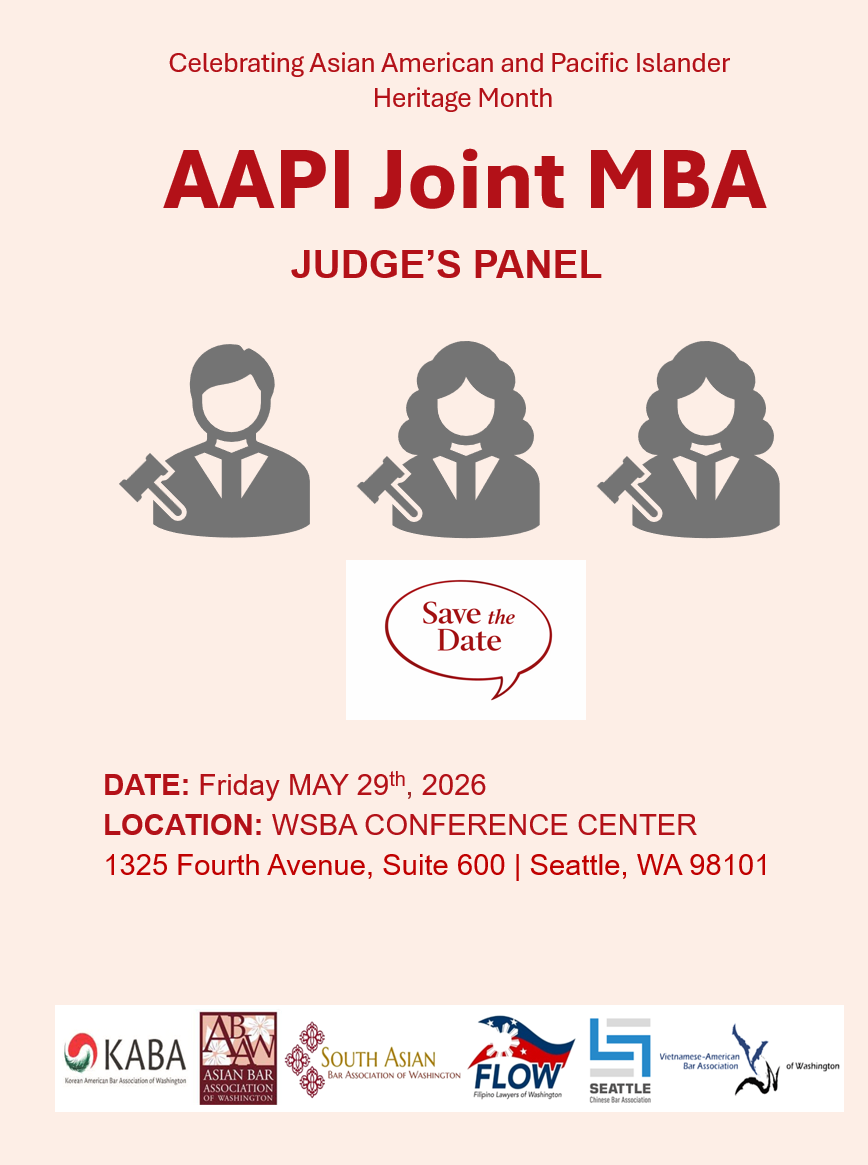 AAPI Joint Minority Bar Association Judge’s Panel