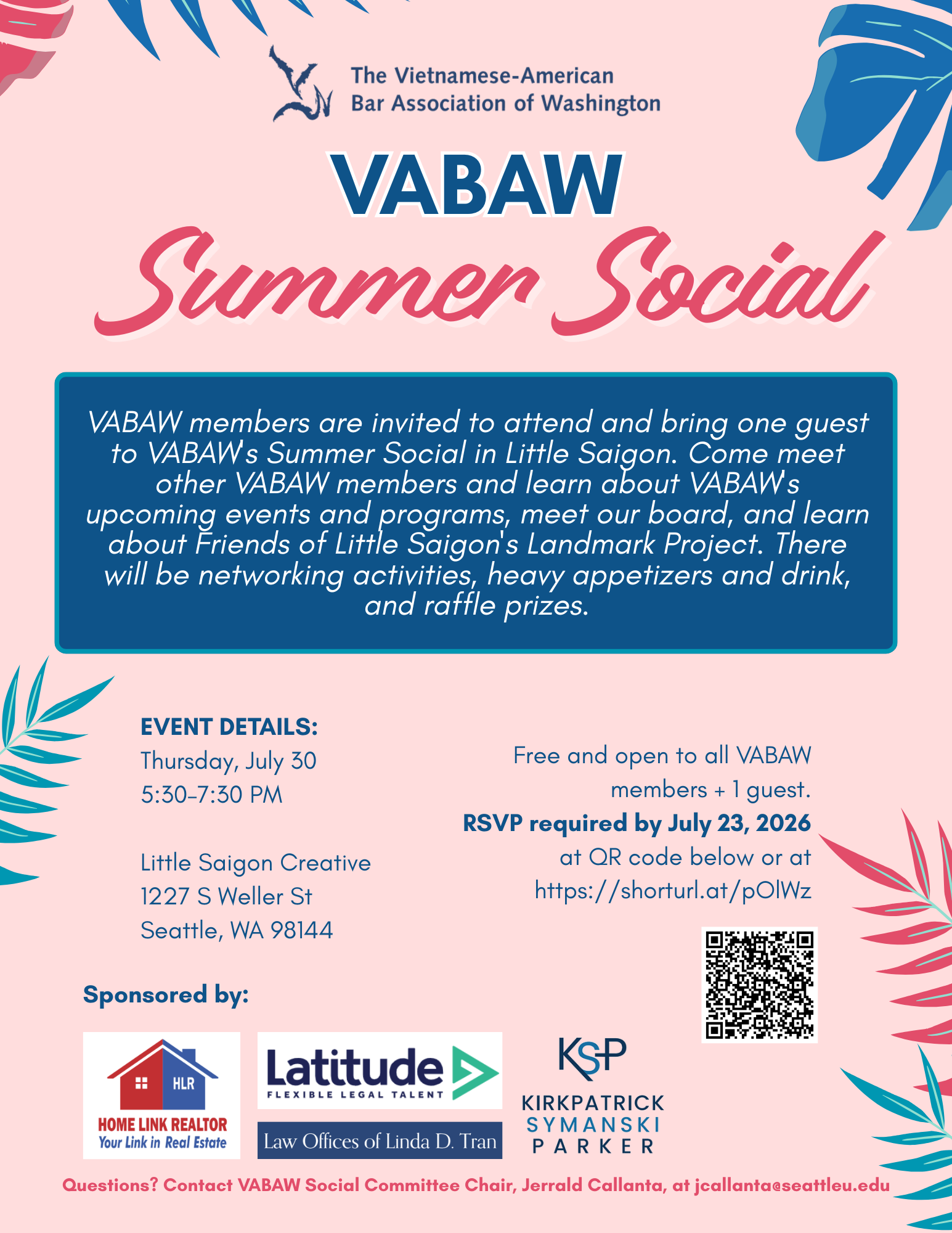 VABAW 2026 Summer Social