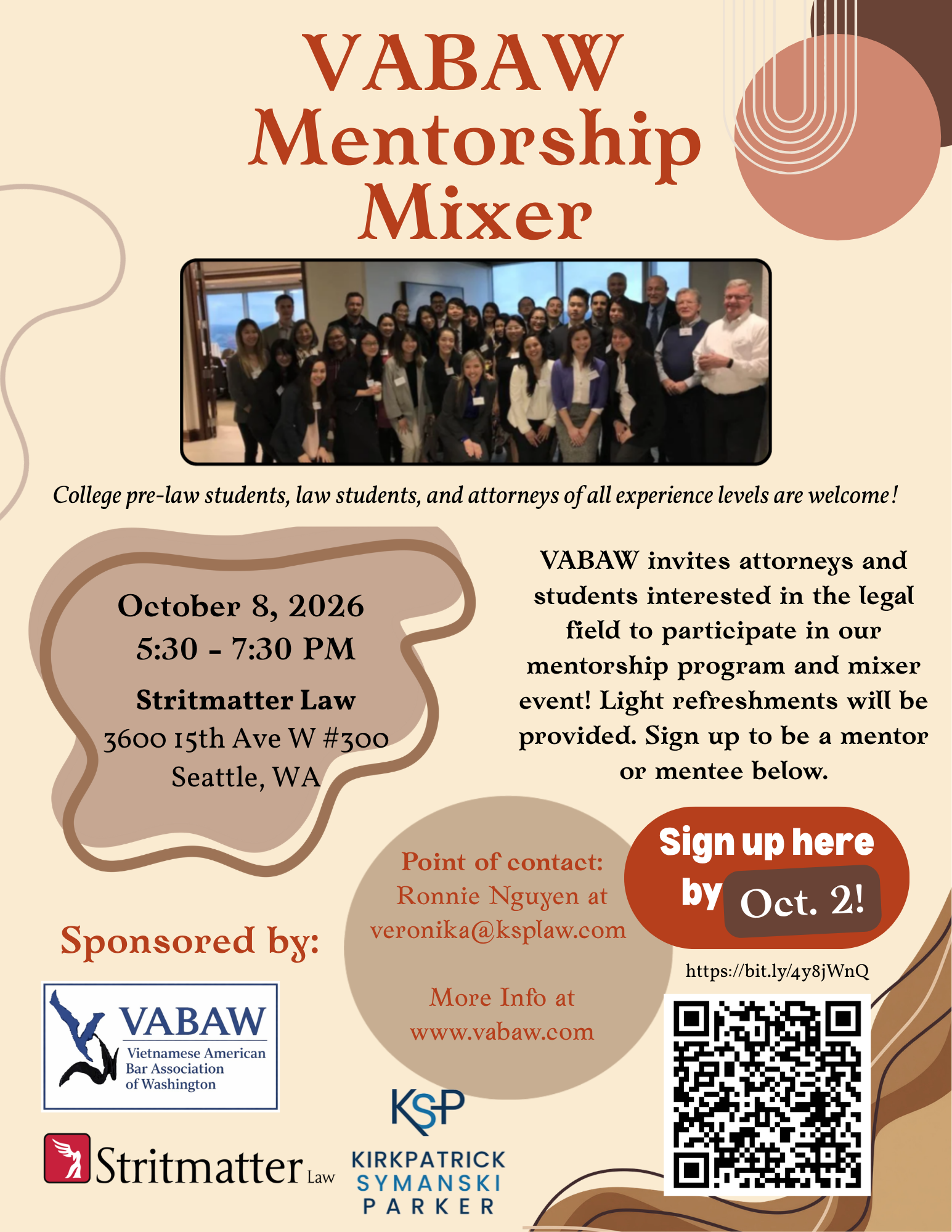 VABAW Mentorship Mixer