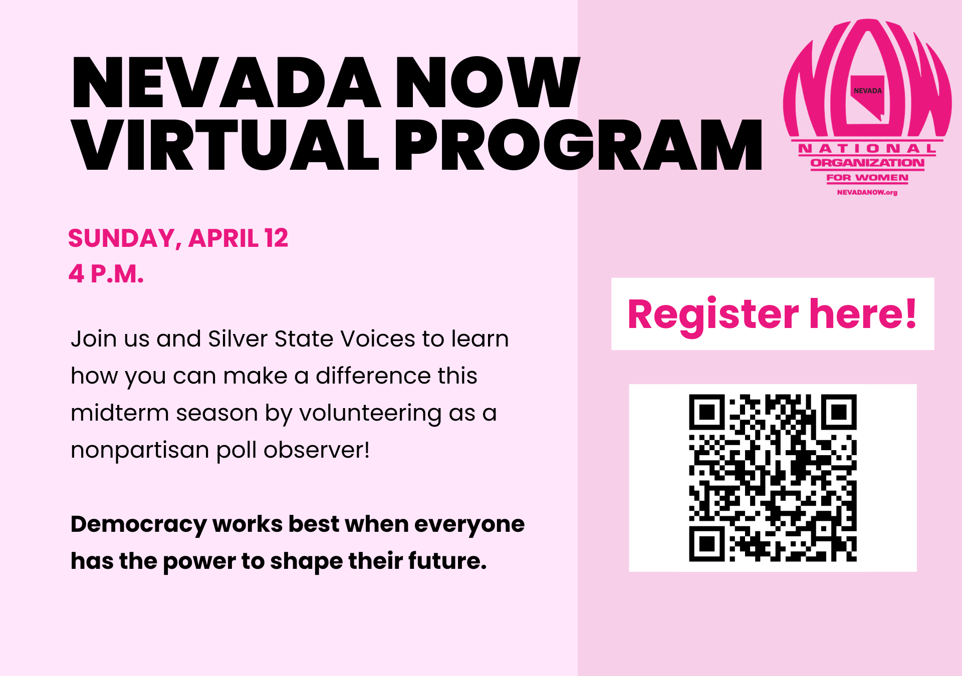 Virtual Program: Protecting our Democracy