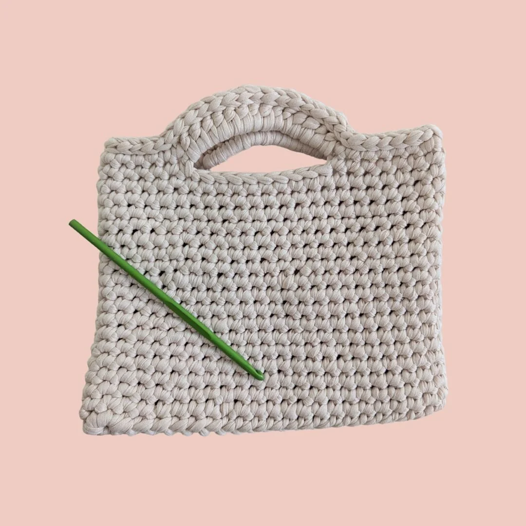 NEW: Crochet &amp; Sip - Beginner friendly clutch bags
