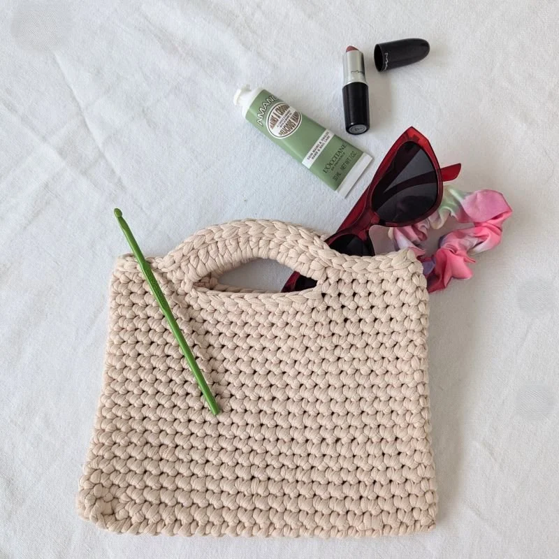 3 Tickets Left! Crochet &amp; Sip - Beginner friendly bags