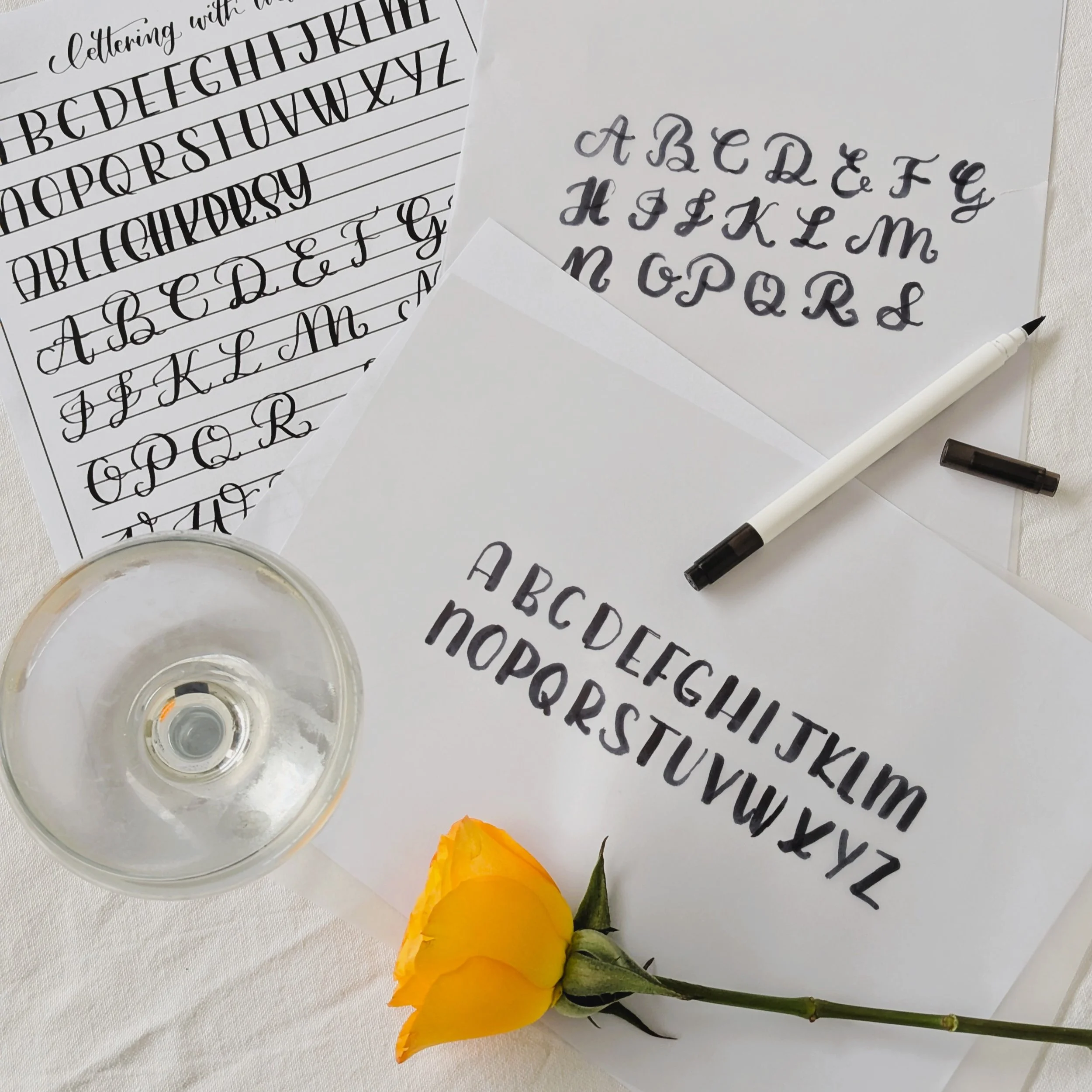 1 Ticket Left! Brush &amp; Ink: Calligraphy for Beginners