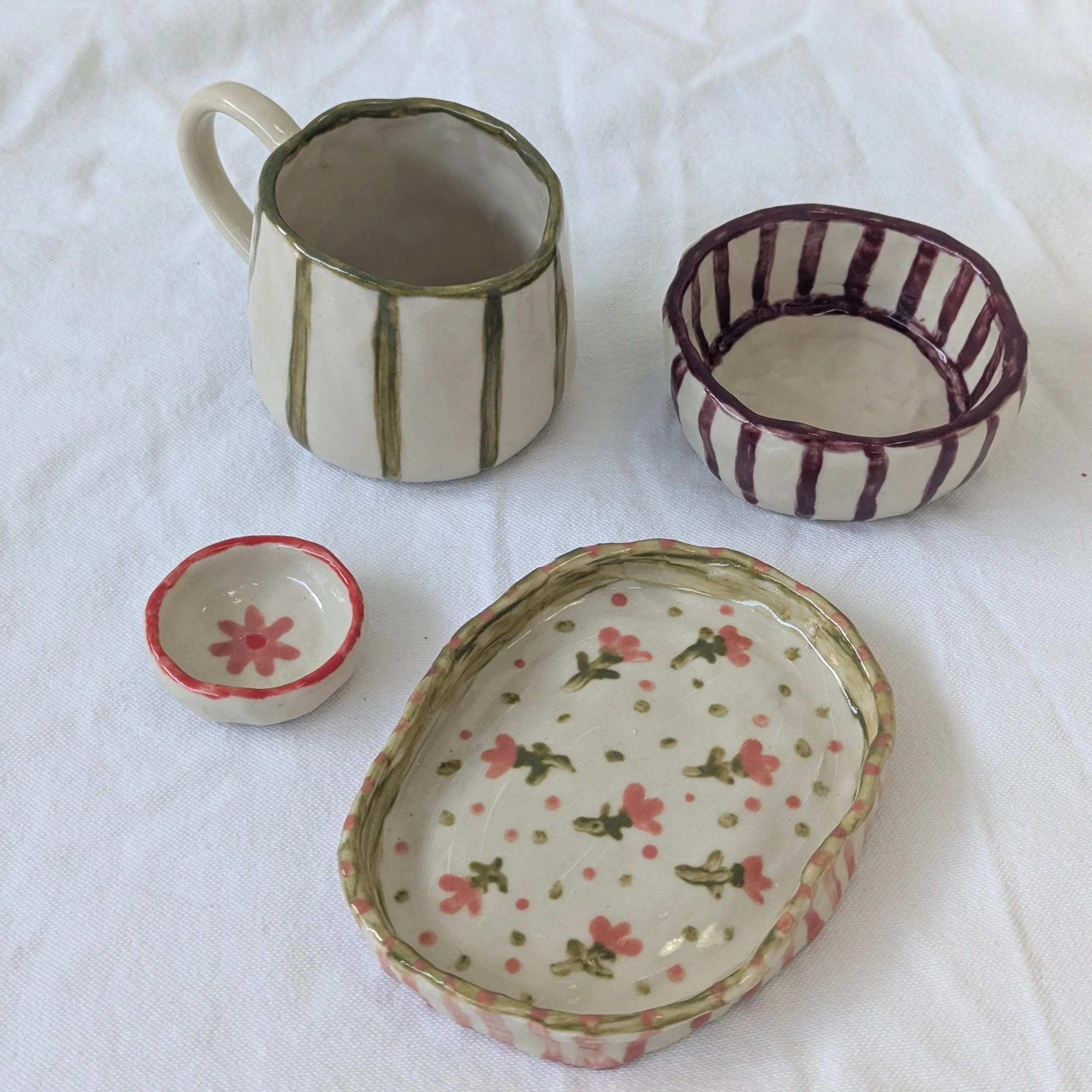 Clay &amp; Paint - Mug Making Pottery Workshop 