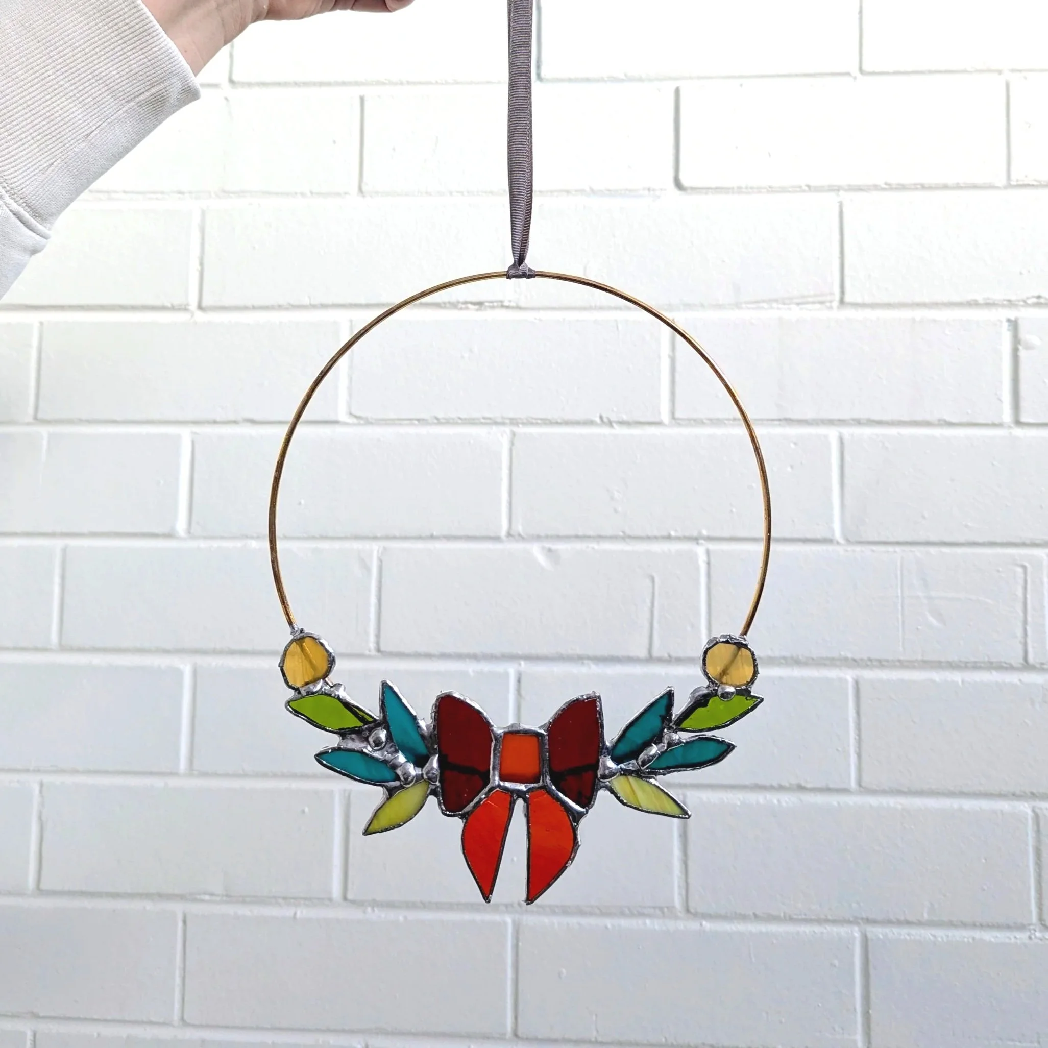 Stained Glass Wreaths