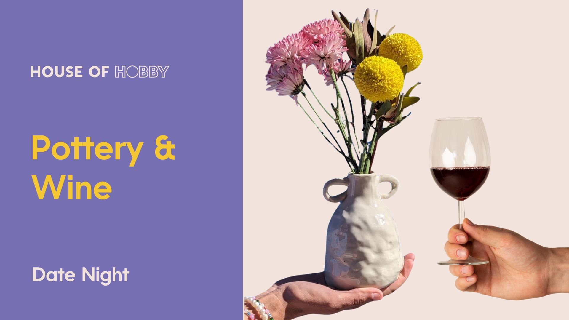 Pottery & Wine - Valentine's Date Night — House of Hobby - Perth ...