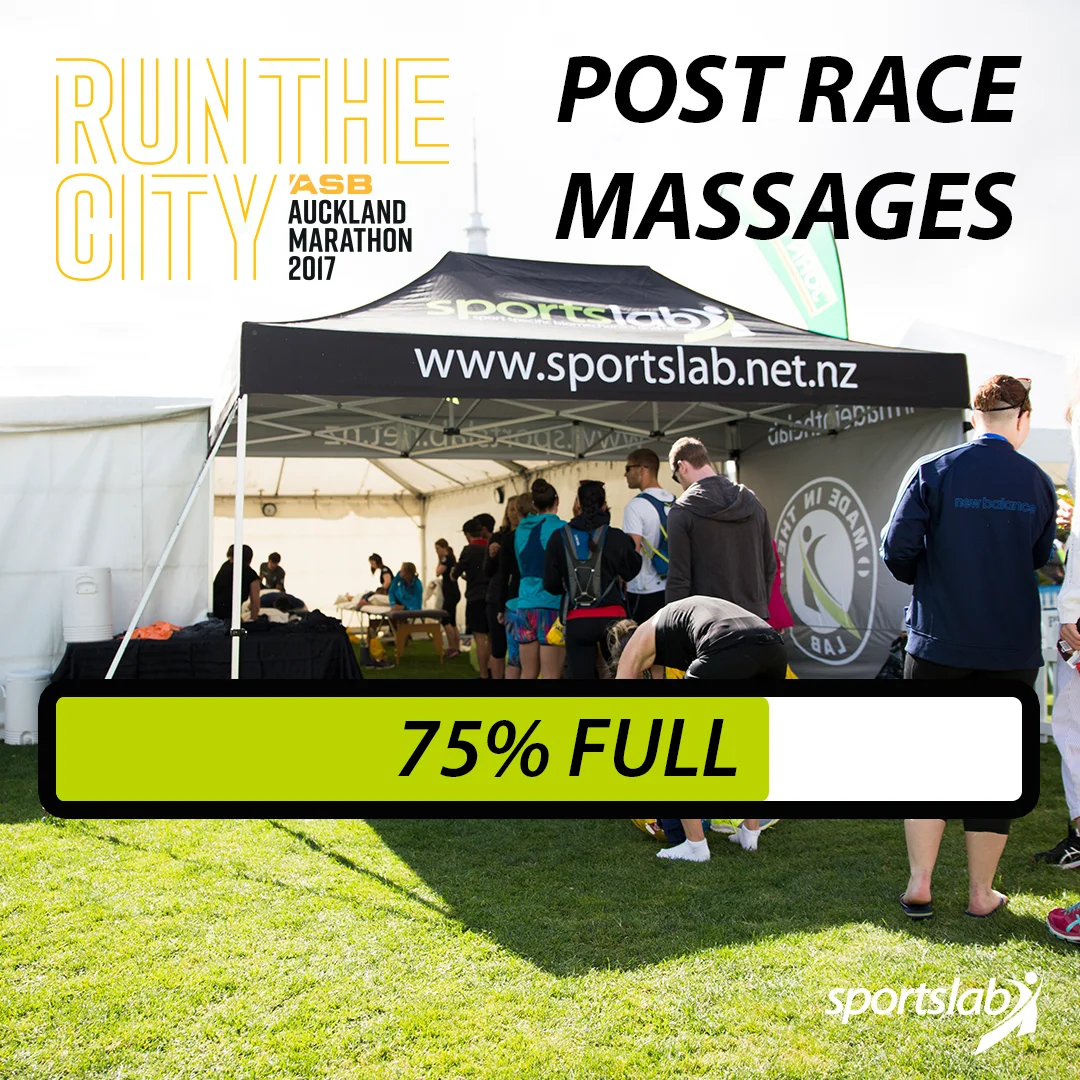 Social Media Content: Auckland Marathon Massages