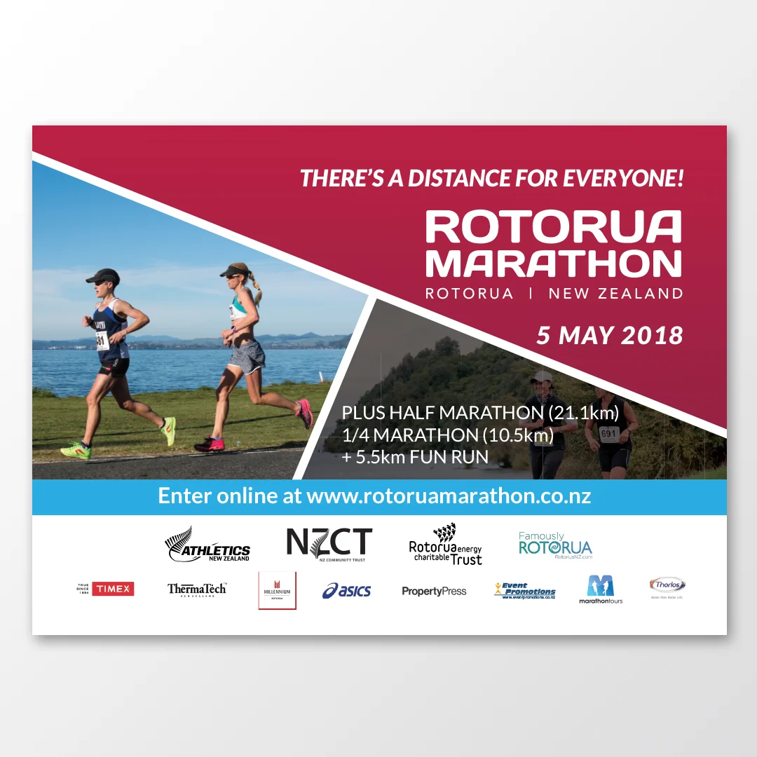 Advertising in print media: Half page