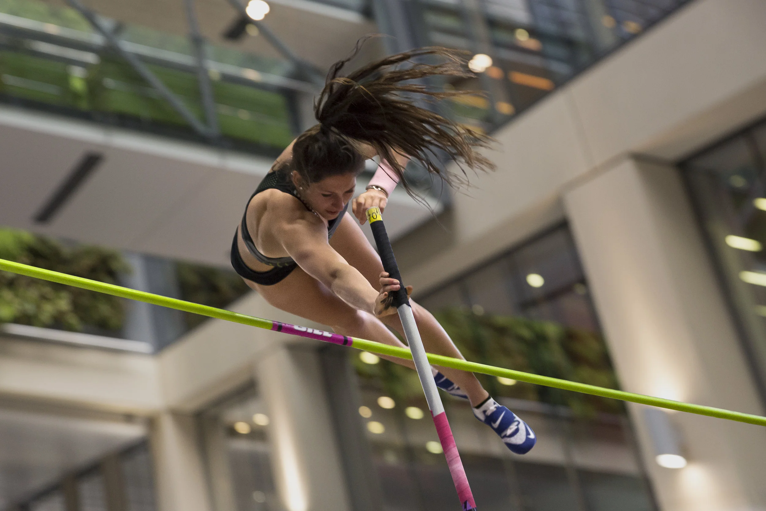 Eliza McCartney, Photoshopped into the Britomart Atrium: Used for promotional material for the event. (A lot easier than physically setting up a runway inside the Atrium without anyone noticing haha).