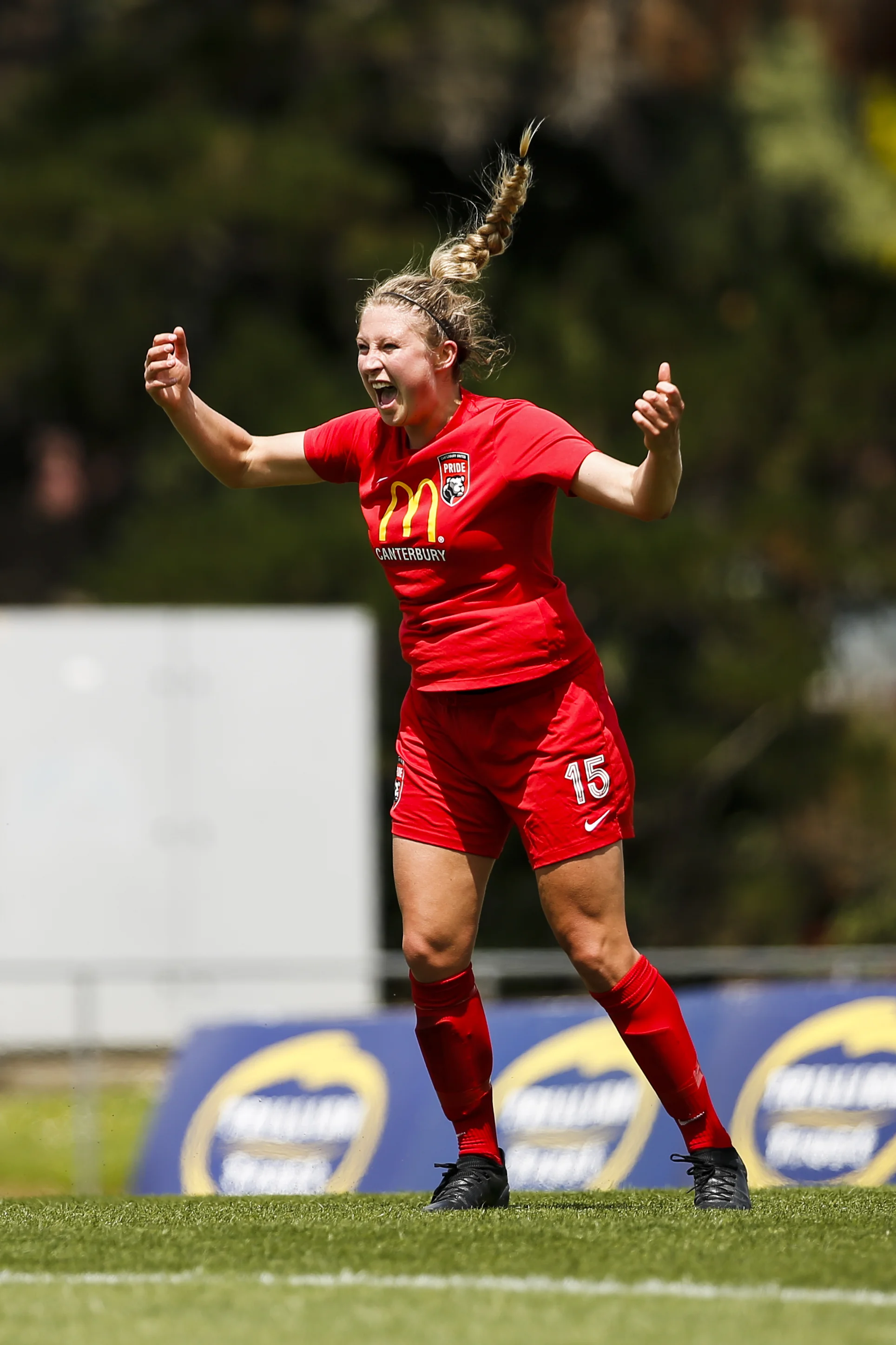 Monique Barker of Canterbury scores the winning goal against Northern at the National Women's League Final. 16 December 2018. Trusts Arena, Auckland, New Zealand. Copyright photo: Alisha Lovrich / www.photosport.nz