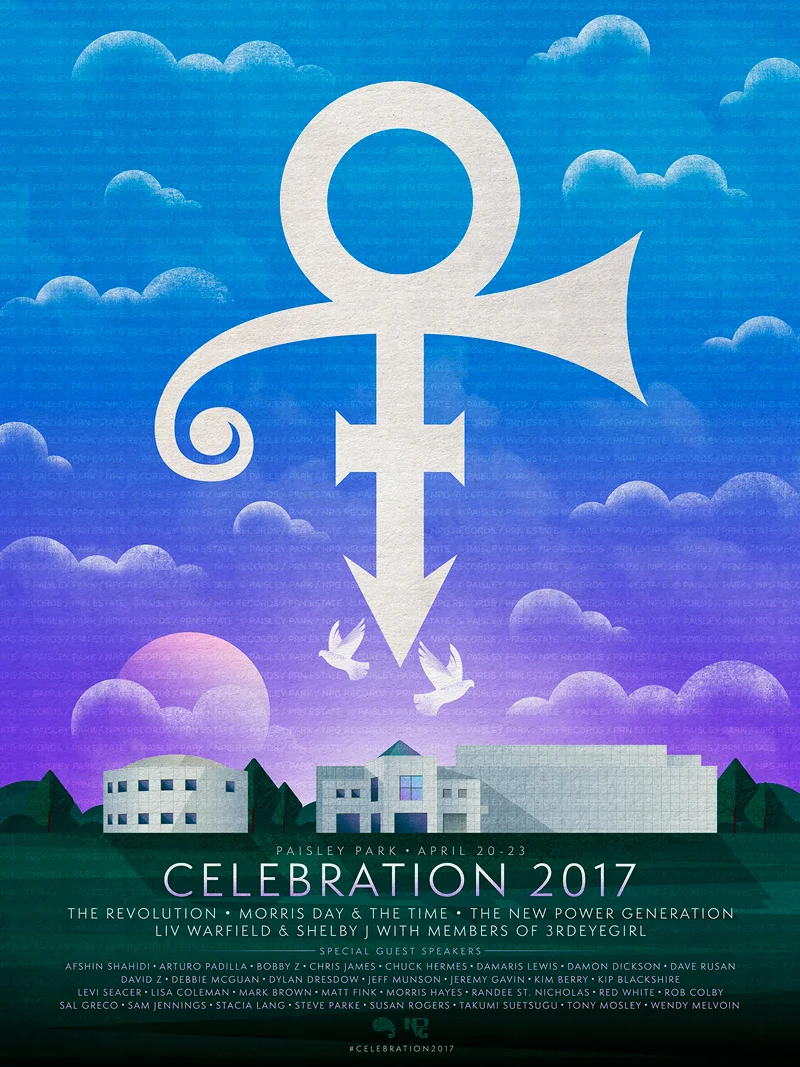 The art was used on everything from books and merchandise to the backdrop to performances from some wonderful musicians that worked with Prince throughout the years. Everyone from André Cymone and The Revolution to The New Power Generation and 3rdEyeGirl performed in celebration.