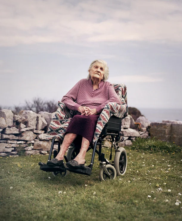 Kitty Fancy-100 years old and always lived on the Isle of Portland.