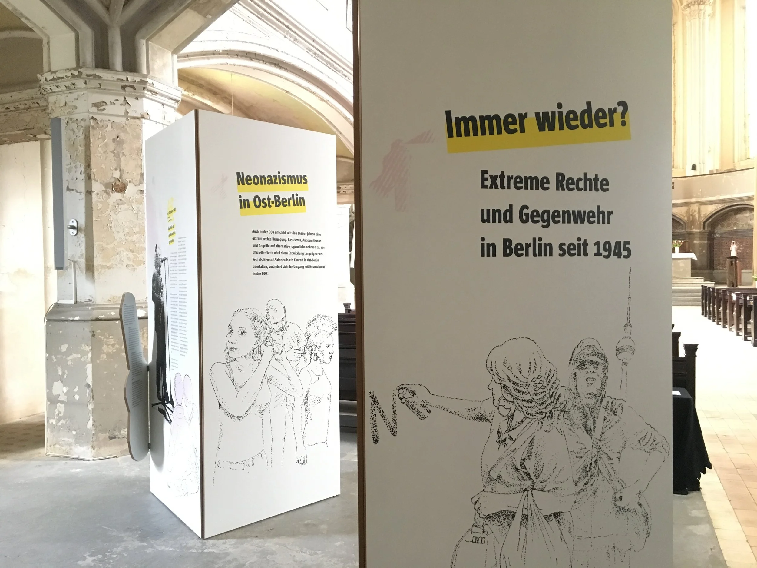 Übermorgen: Ausstellungseröffnung zu Rechtsextremismus