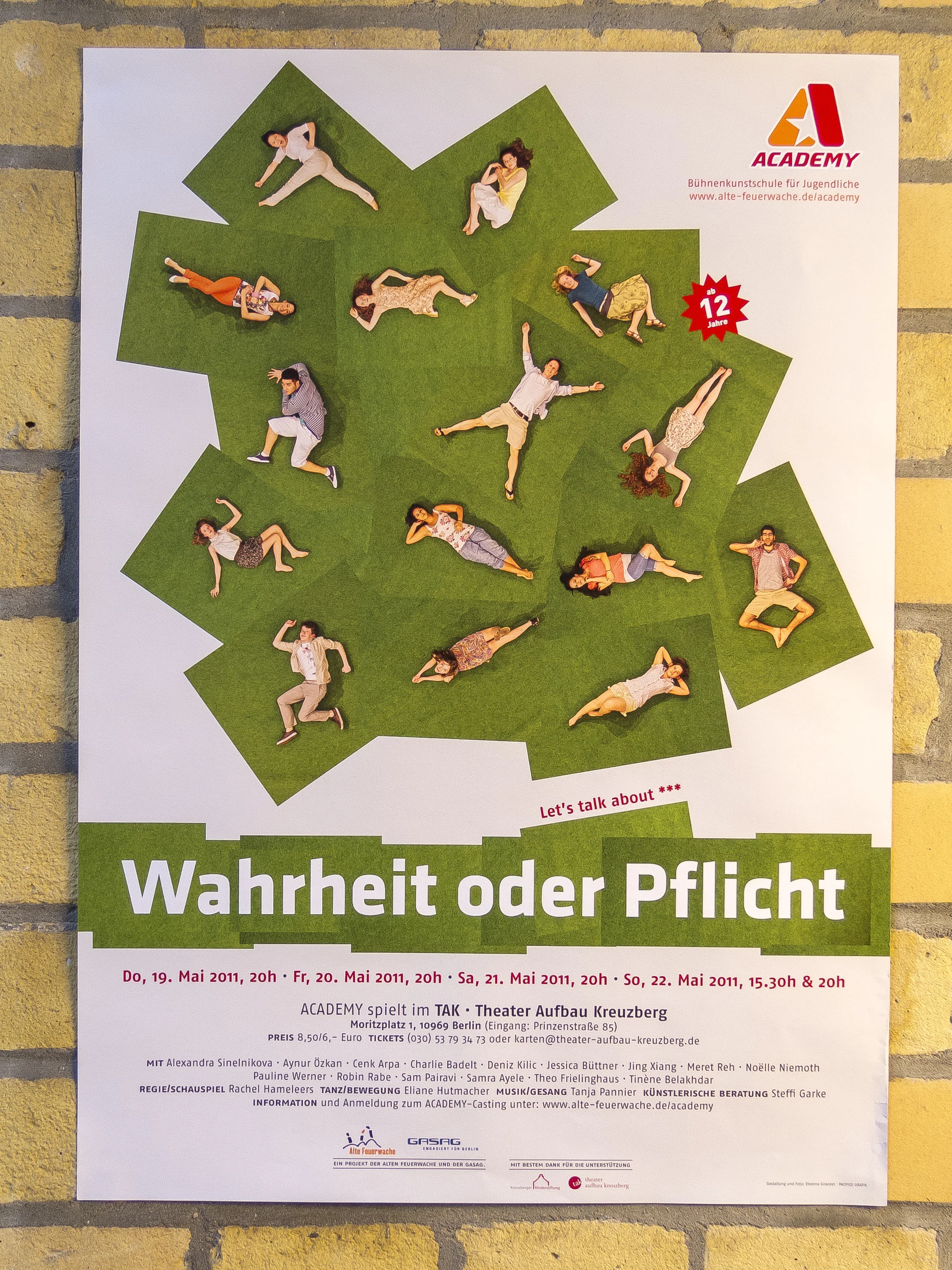 Plakat WAHRHEIT ODER PFLICHT