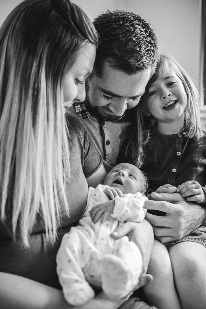 Family newborn and little girl in home photoshoot Cheltenham.jpg