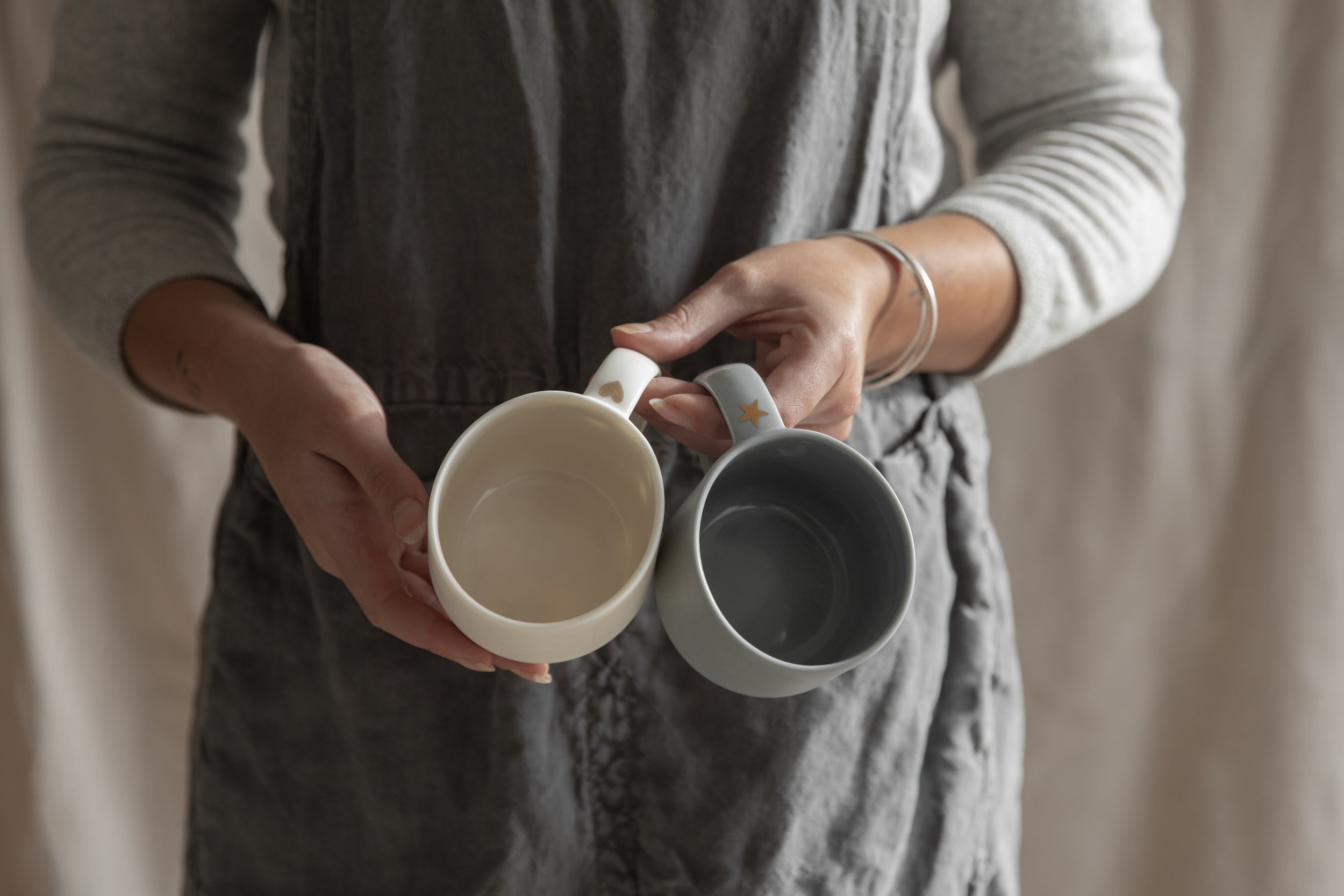 Add a Heart or Star to Your Mug