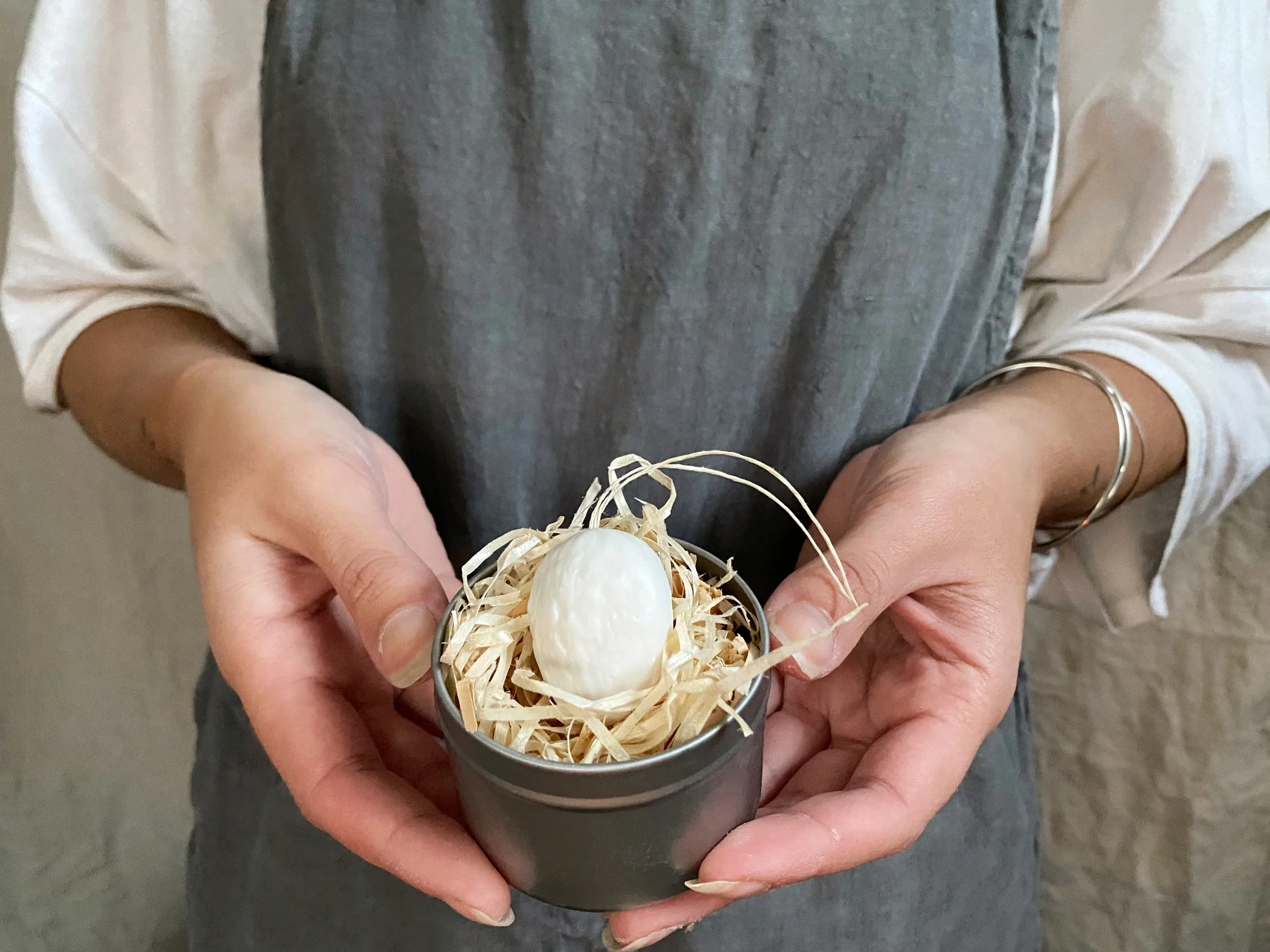 porcelain walnut christmas decoration