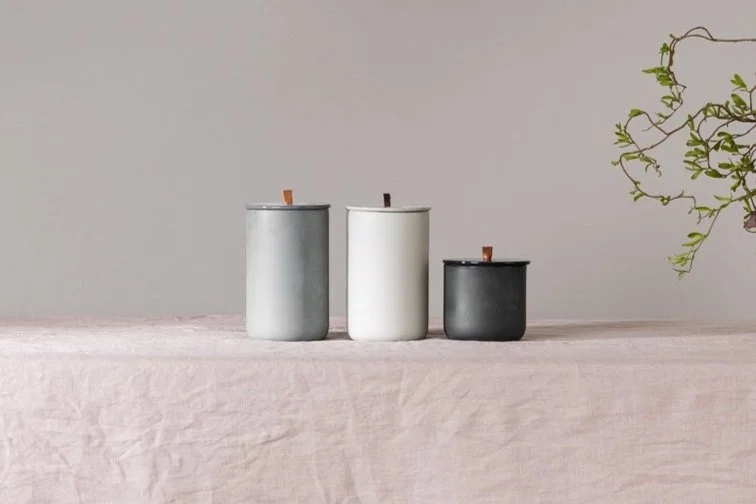 Earthenware Lidded Pots