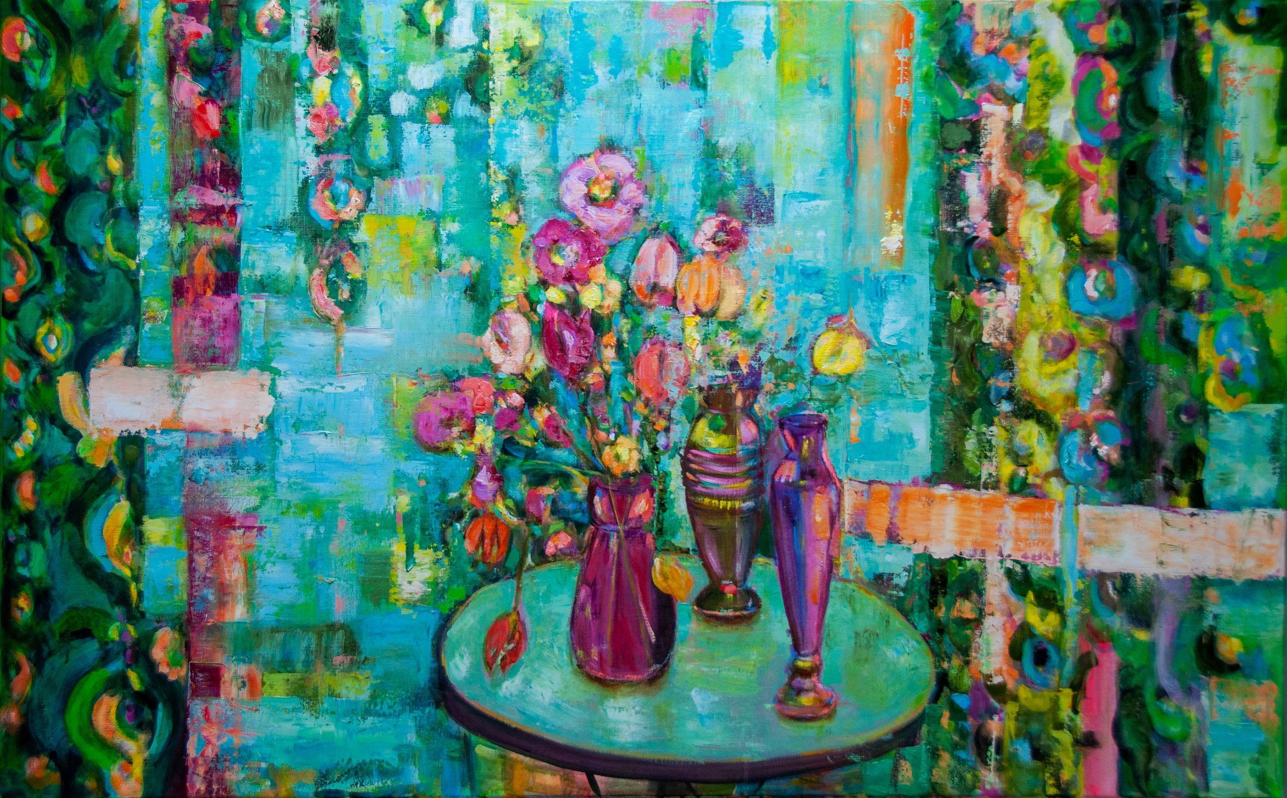 In my garden - SOLD
