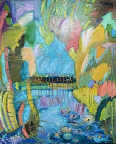 The turquoise pond - On exhibit, Studio HC, Oslo, Norway