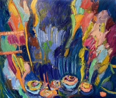 The Blue Pond -On exhibit, Etra Galeria, Mexico