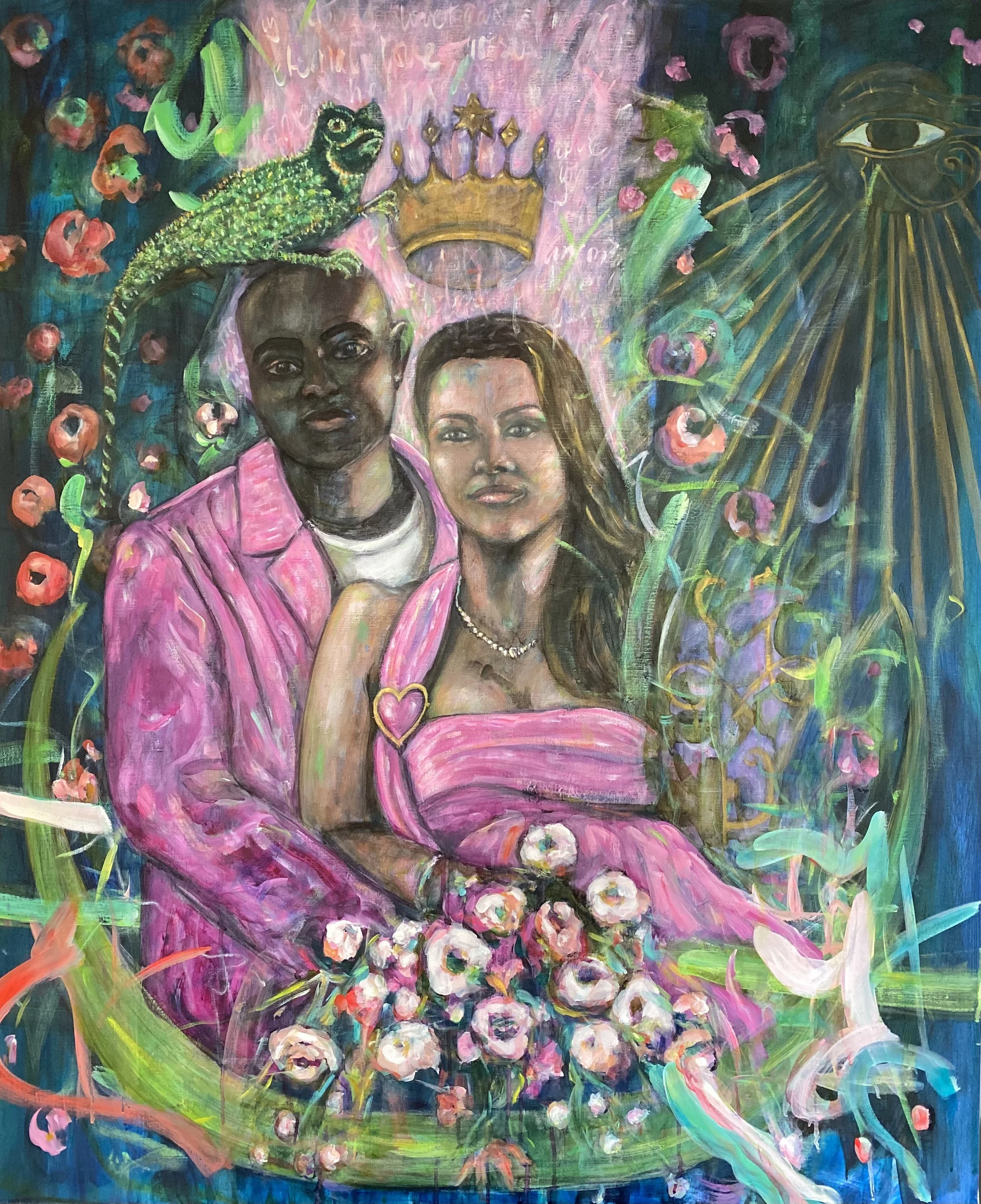 The Princess and the Shaman - On exhibit, Studio HC, Oslo