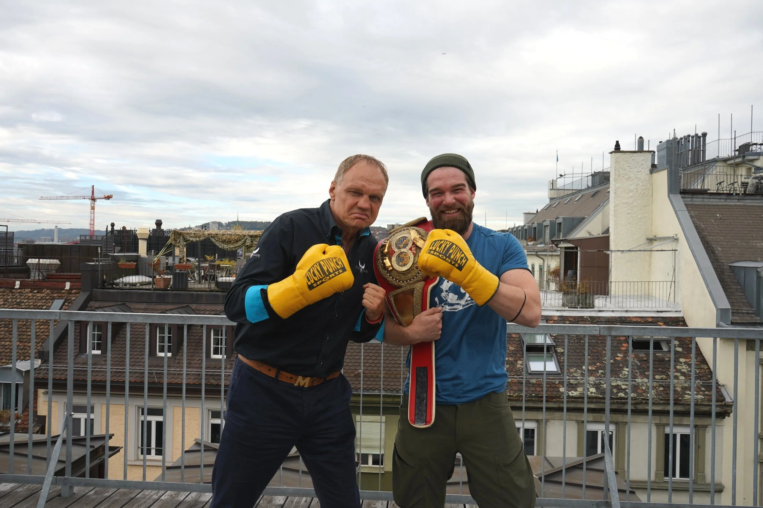 Schweizer Ex-Profi Boxer Stefan Angehrn 