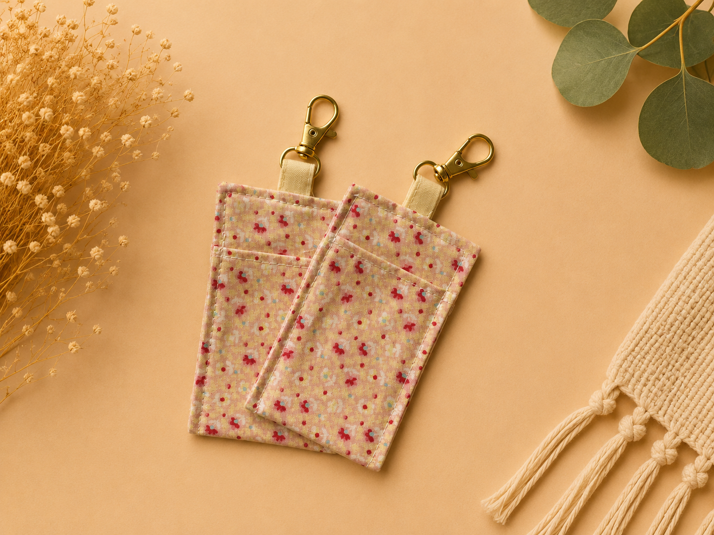 Floral Fabric Cardholders with Gold Clasps.png