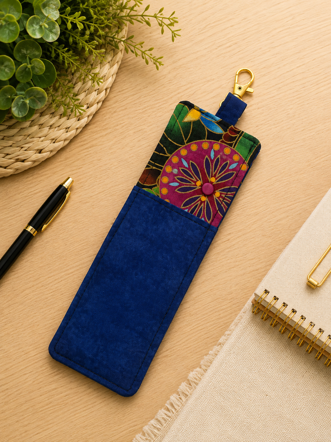 Colorful Bohemian Pouch Desk Vignette.png