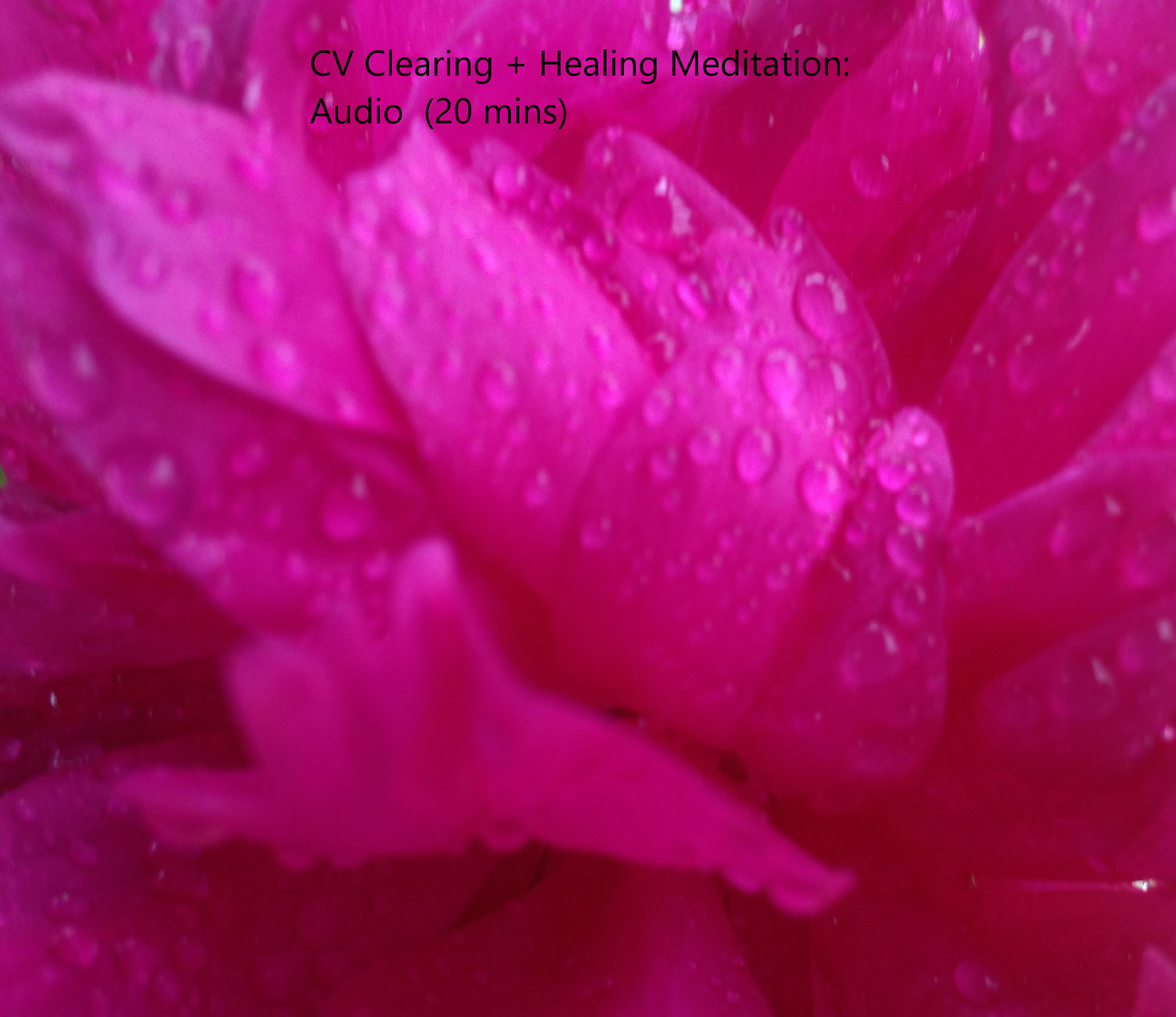 CV Clearing Healing Meditation